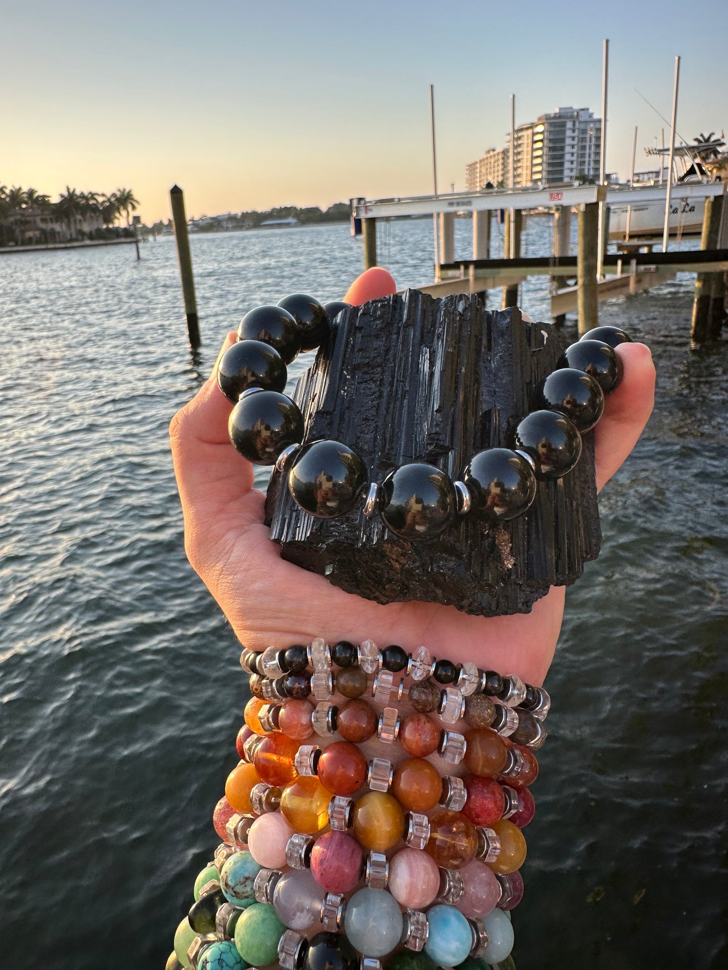 Black Tourmaline Protection Necklace - World's Best Quality & Made To Last (18MM)