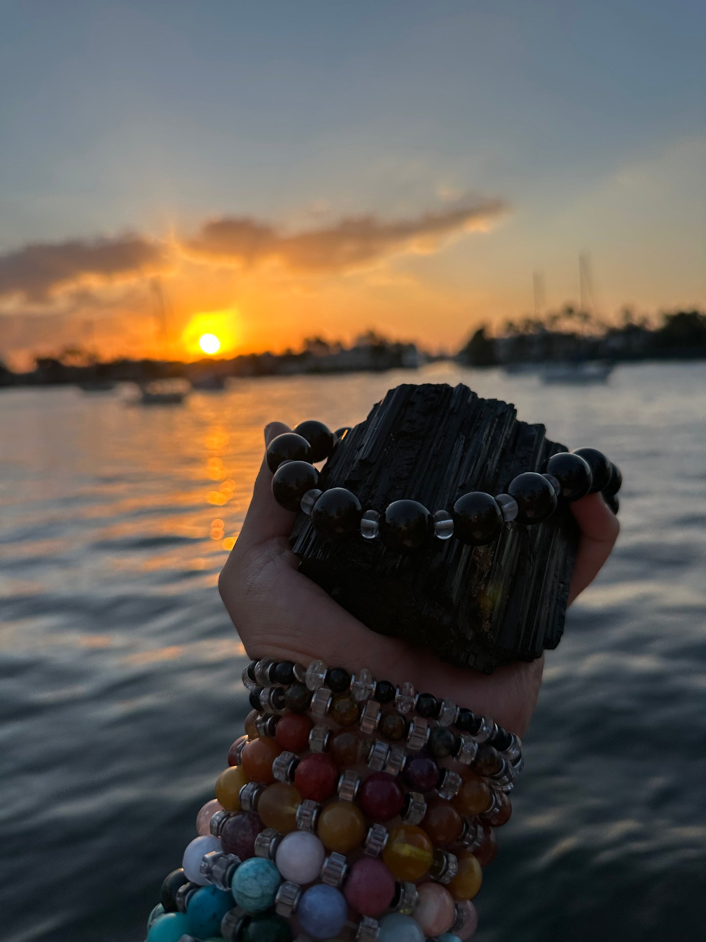 Black Tourmaline Protection Necklace - World's Best Quality & Made To Last (16MM)