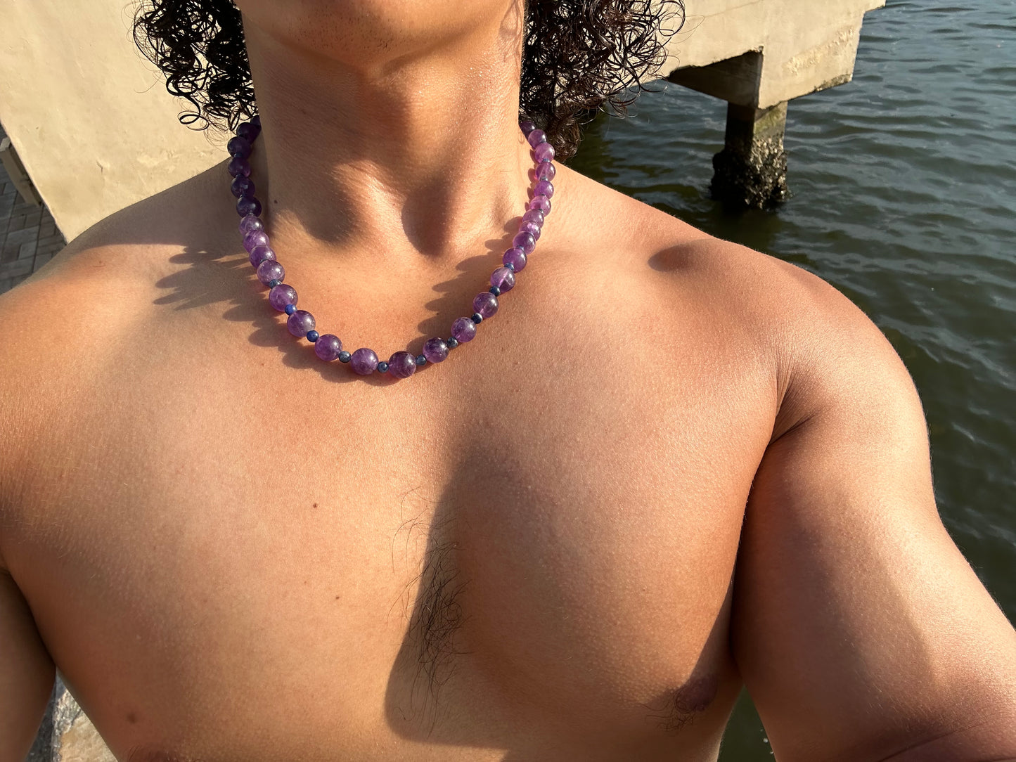 Luxury Amethyst-Sodalite Pure Gemstone Chain - World's Best Quality & Made To Last
