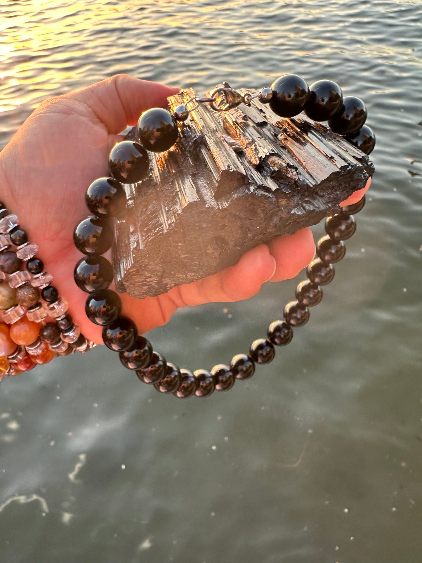 Black Tourmaline Protection Necklace - World's Best Quality & Made To Last (14MM)