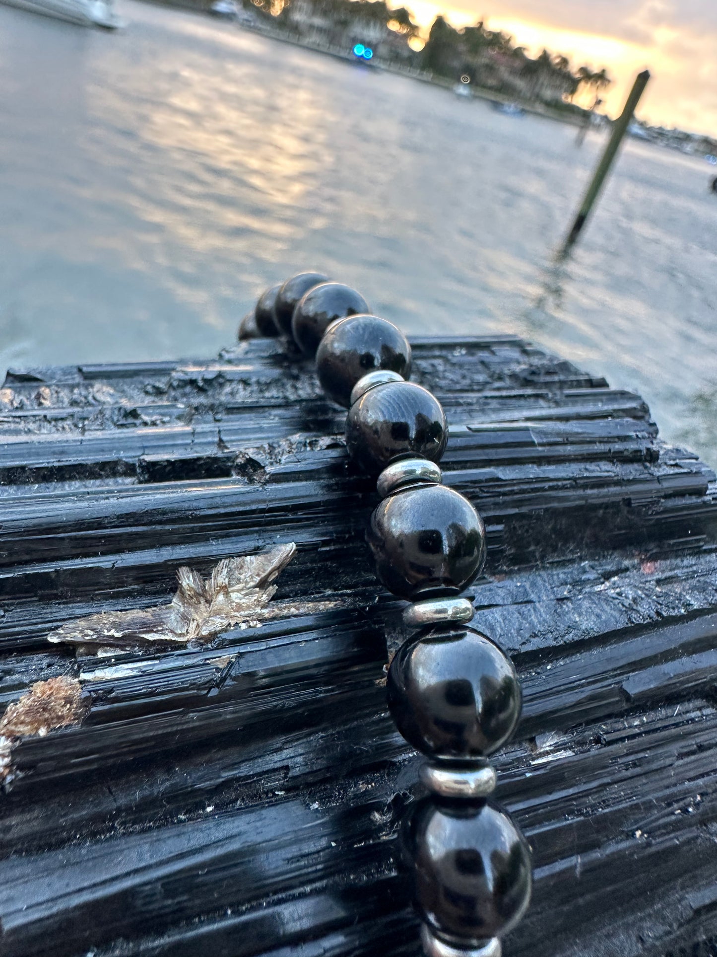Black Tourmaline Protection Necklace - World's Best Quality & Made To Last (10MM)