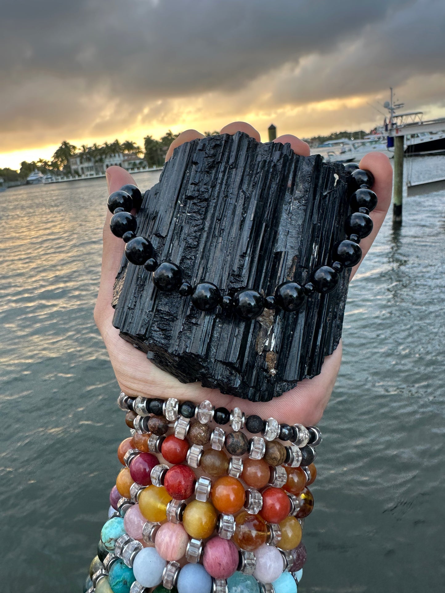 Black Tourmaline Protection Necklace - World's Best Quality & Made To Last (10MM)