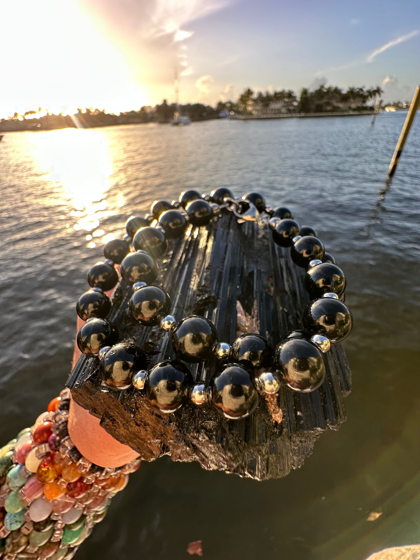 Black Tourmaline Protection Necklace - World's Best Quality & Made To Last (10MM)