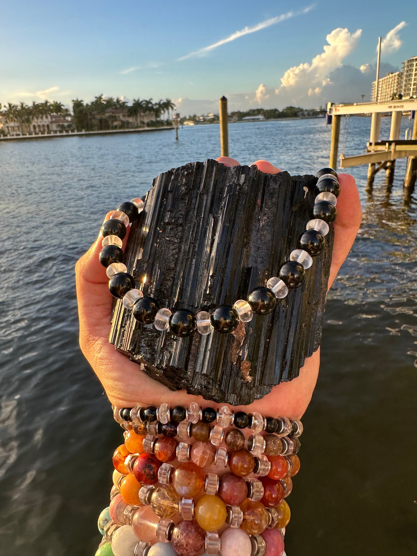 Black Tourmaline Protection Necklace - World's Best Quality & Made To Last (10MM)