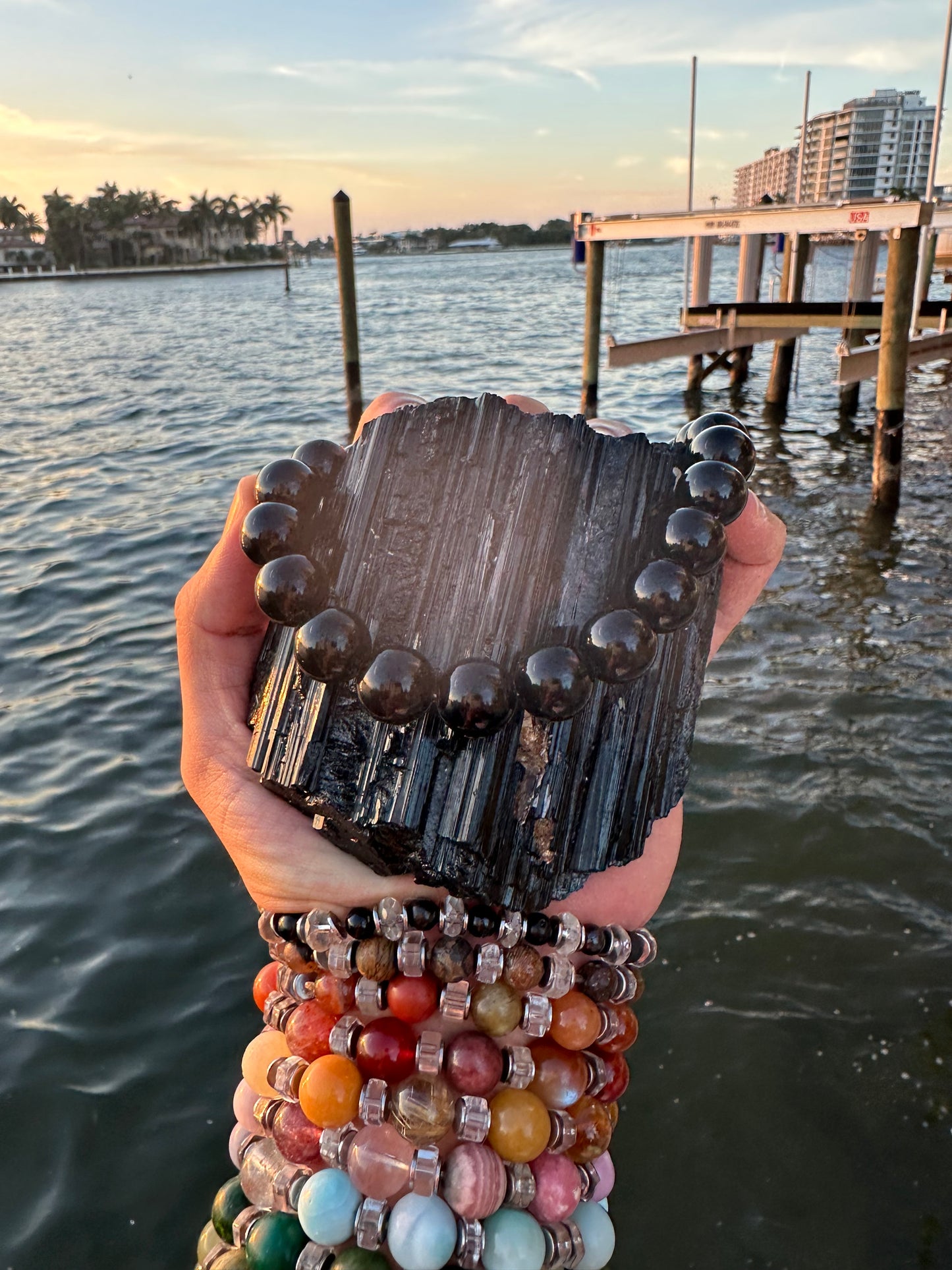 Black Tourmaline Protection Necklace - World's Best Quality & Made To Last (14MM)