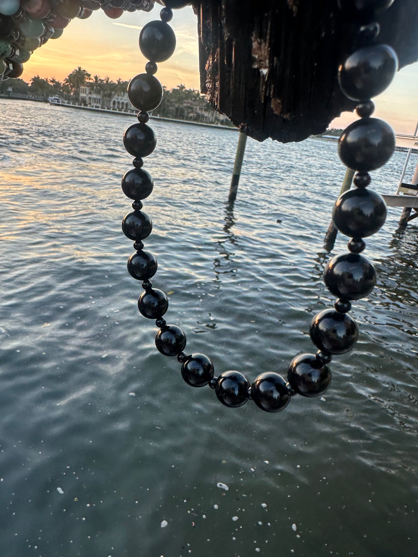 Black Tourmaline Protection Necklace - World's Best Quality & Made To Last (14MM)