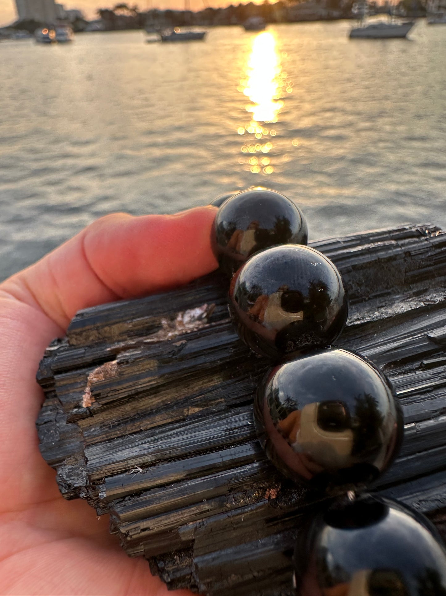 Black Tourmaline Protection Necklace - World's Best Quality & Made To Last (18MM)