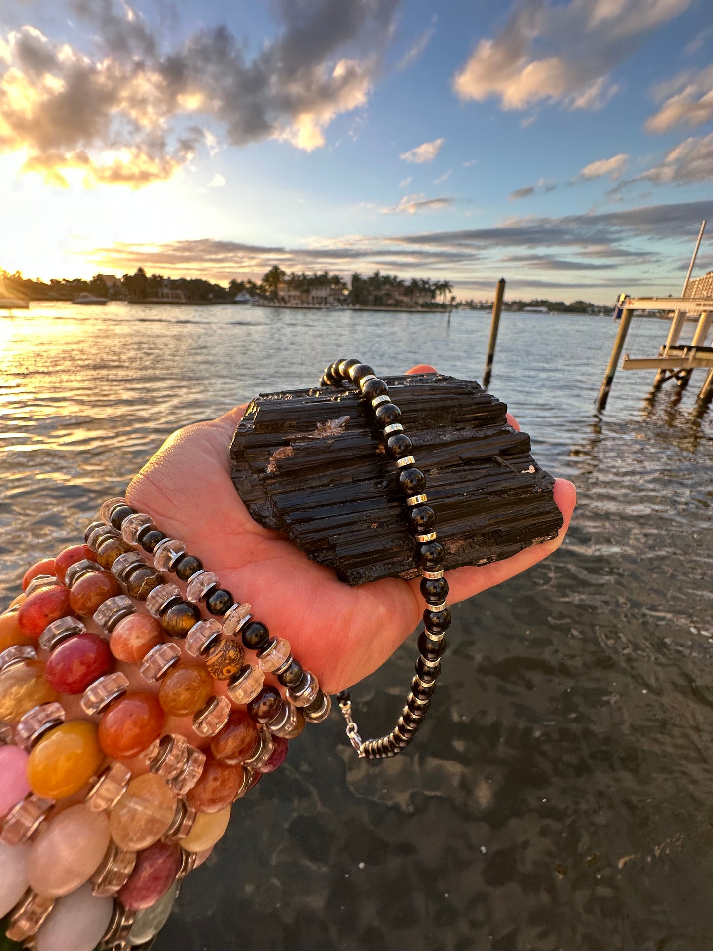 Black Tourmaline Protection Necklace - World's Best Quality & Made To Last (8MM)