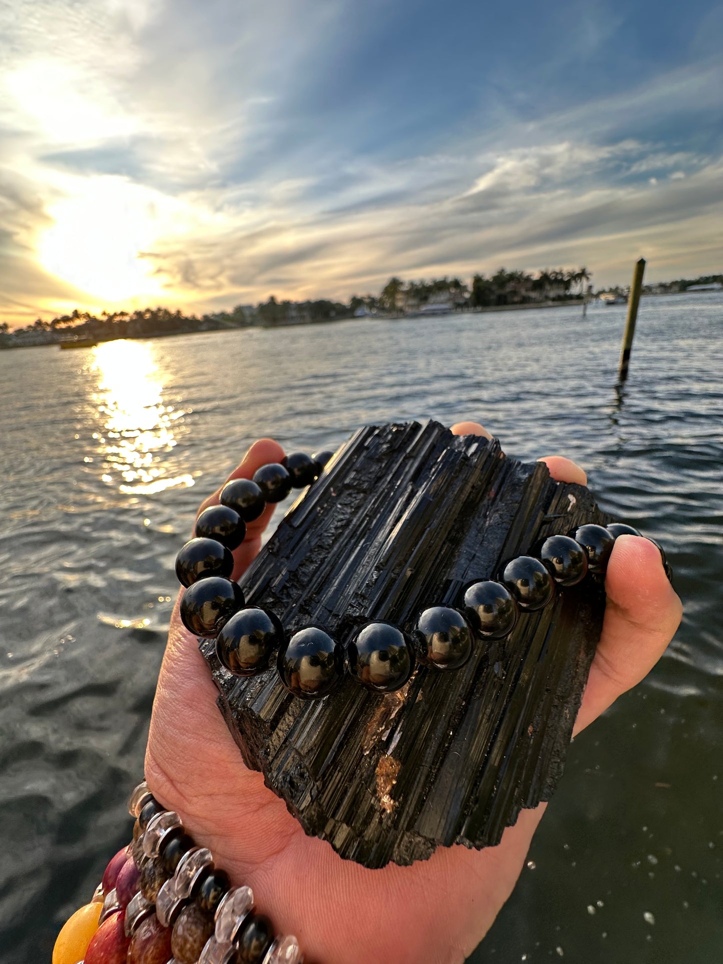 Black Tourmaline Protection Necklace - World's Best Quality & Made To Last (12MM)