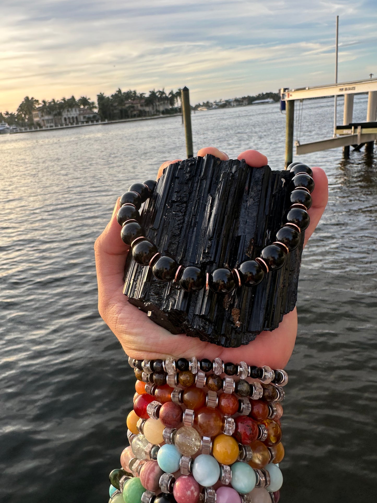 Black Tourmaline Protection Necklace - World's Best Quality & Made To Last (12MM)