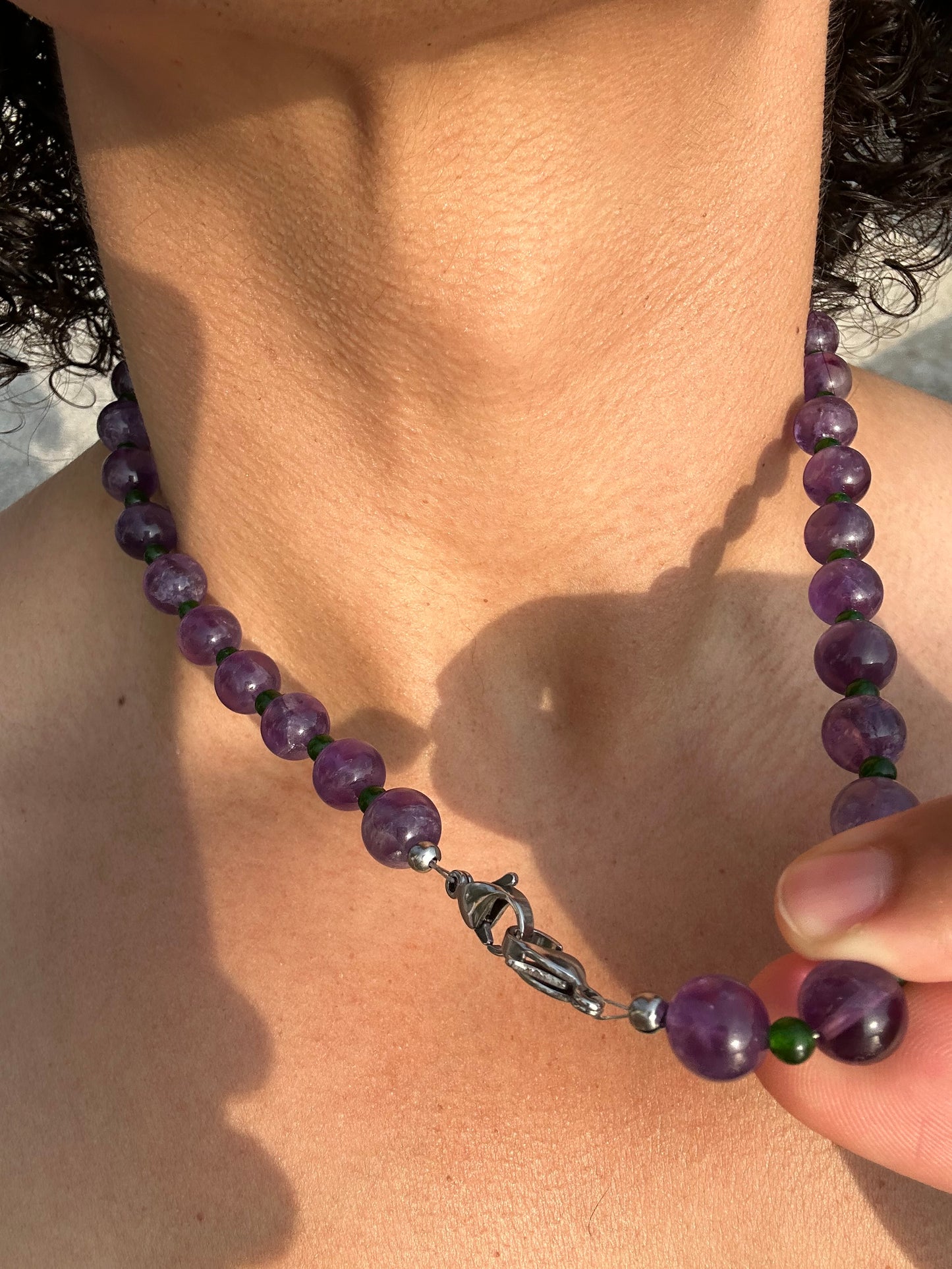 Luxury Amethyst-Jade Pure Gemstone Chain - World's Best Quality & Made To Last