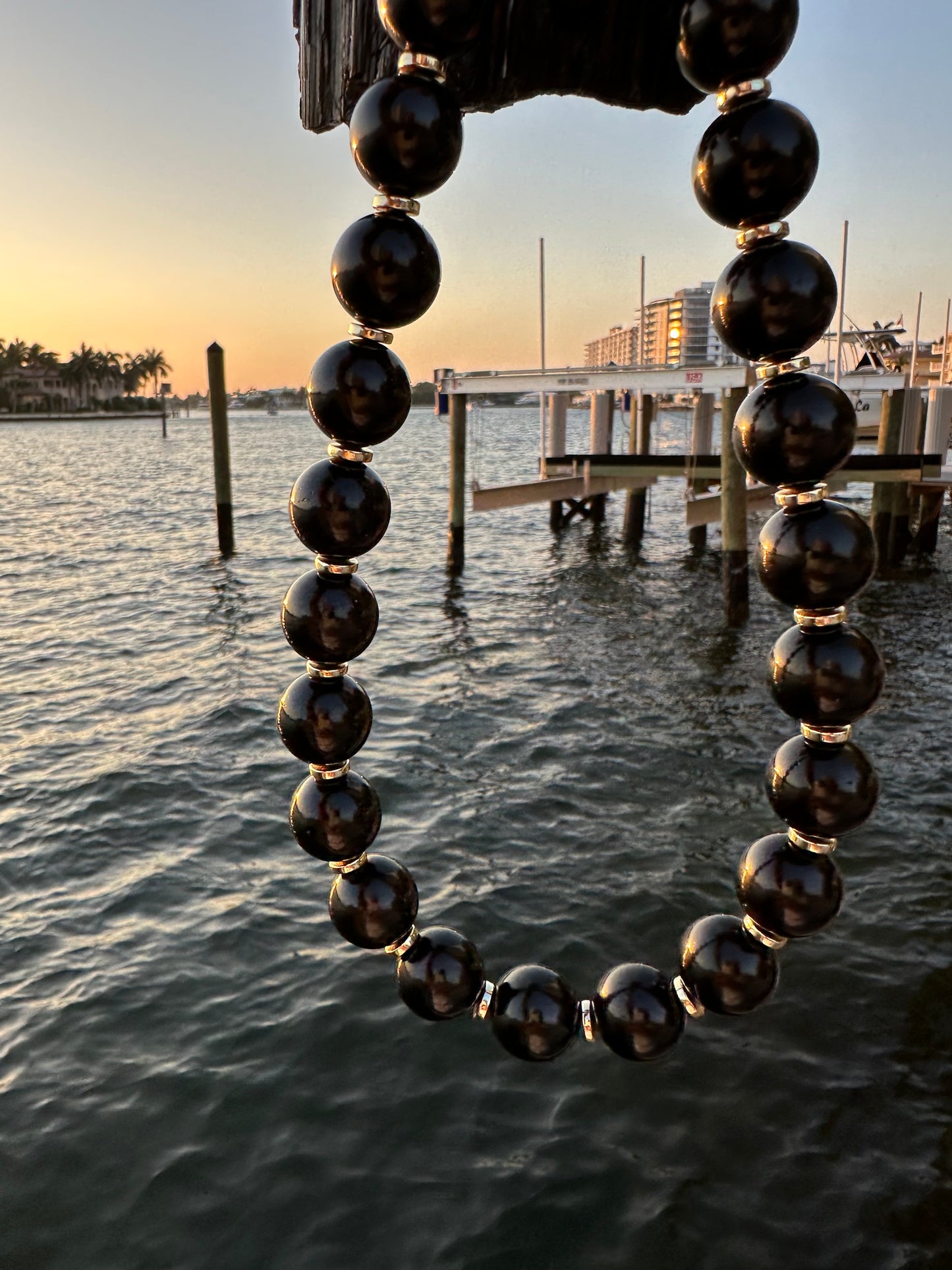Black Tourmaline Protection Necklace - World's Best Quality & Made To Last (18MM)