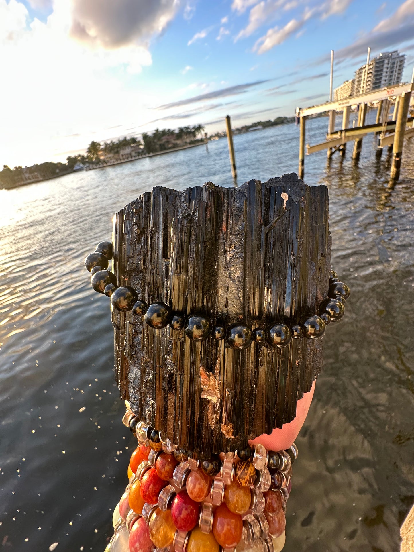 Black Tourmaline Protection Necklace - World's Best Quality & Made To Last (8MM)