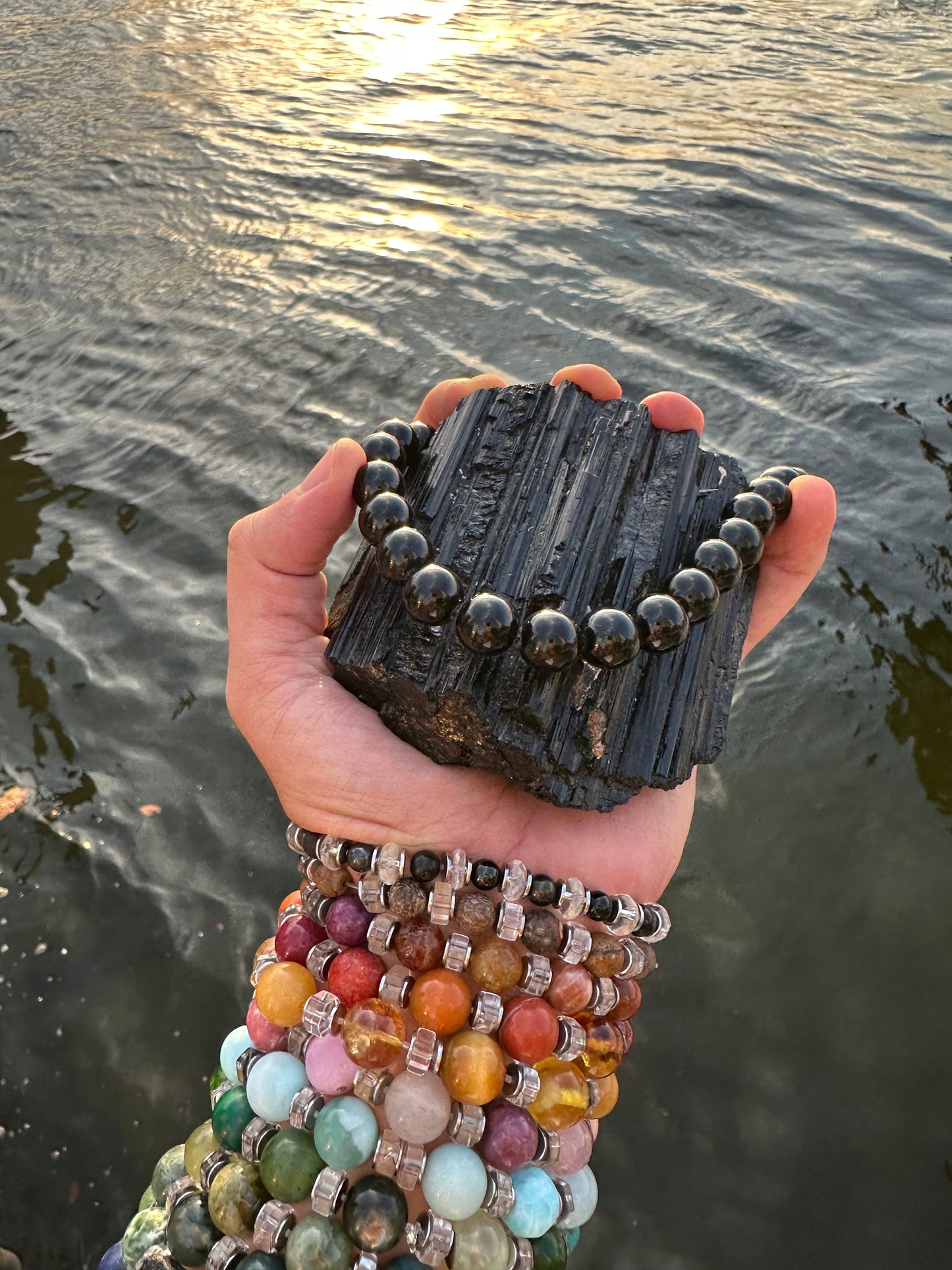 Black Tourmaline Protection Necklace - World's Best Quality & Made To Last (12MM)