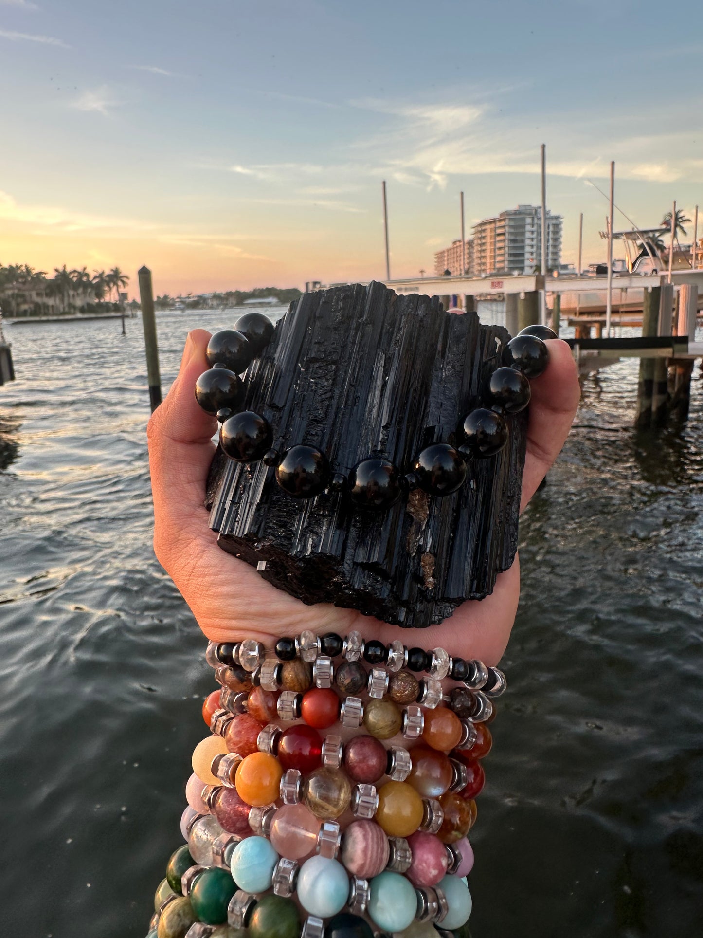 Black Tourmaline Protection Necklace - World's Best Quality & Made To Last (12MM)