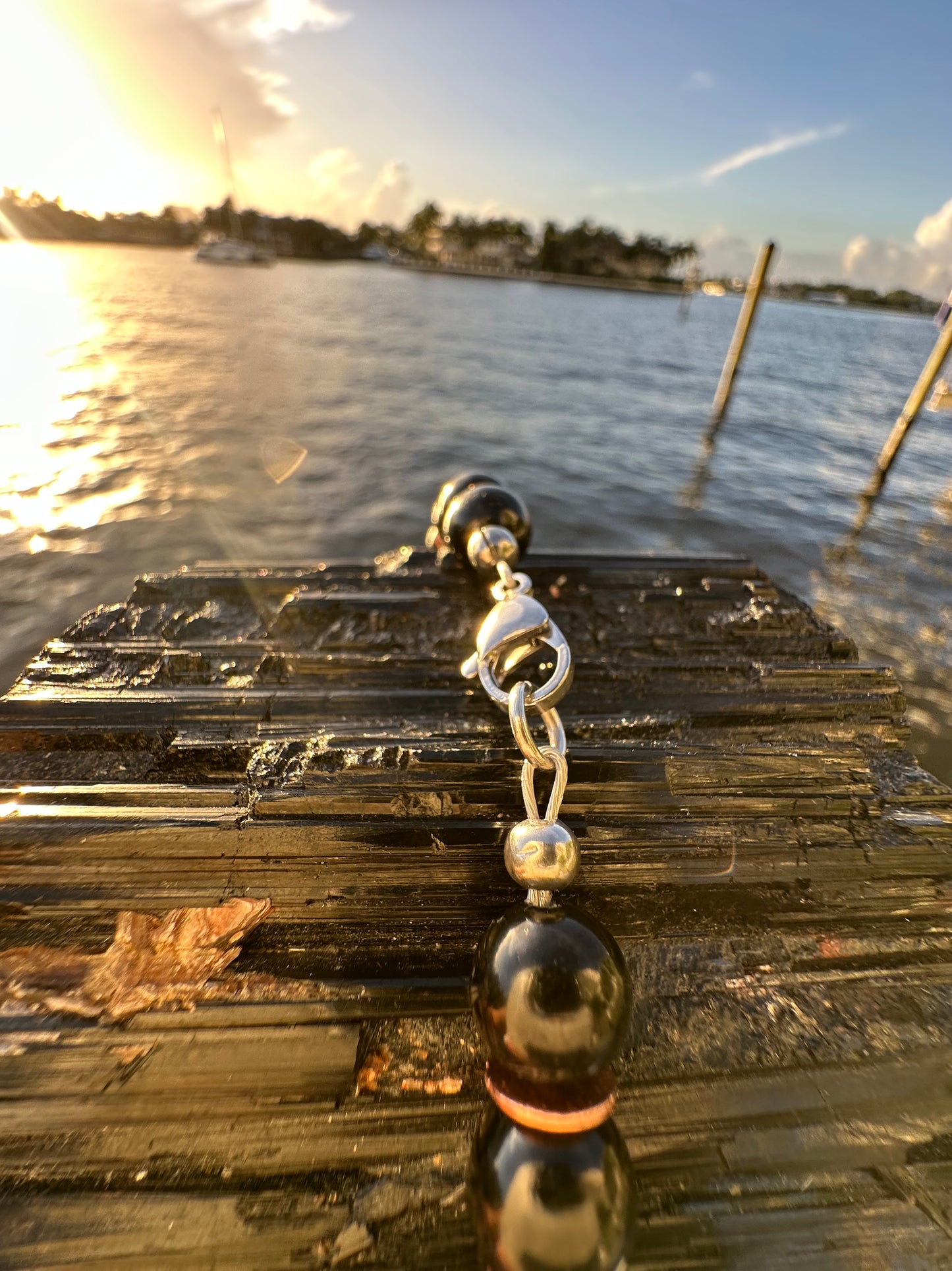 Black Tourmaline Protection Necklace - World's Best Quality & Made To Last (10MM)