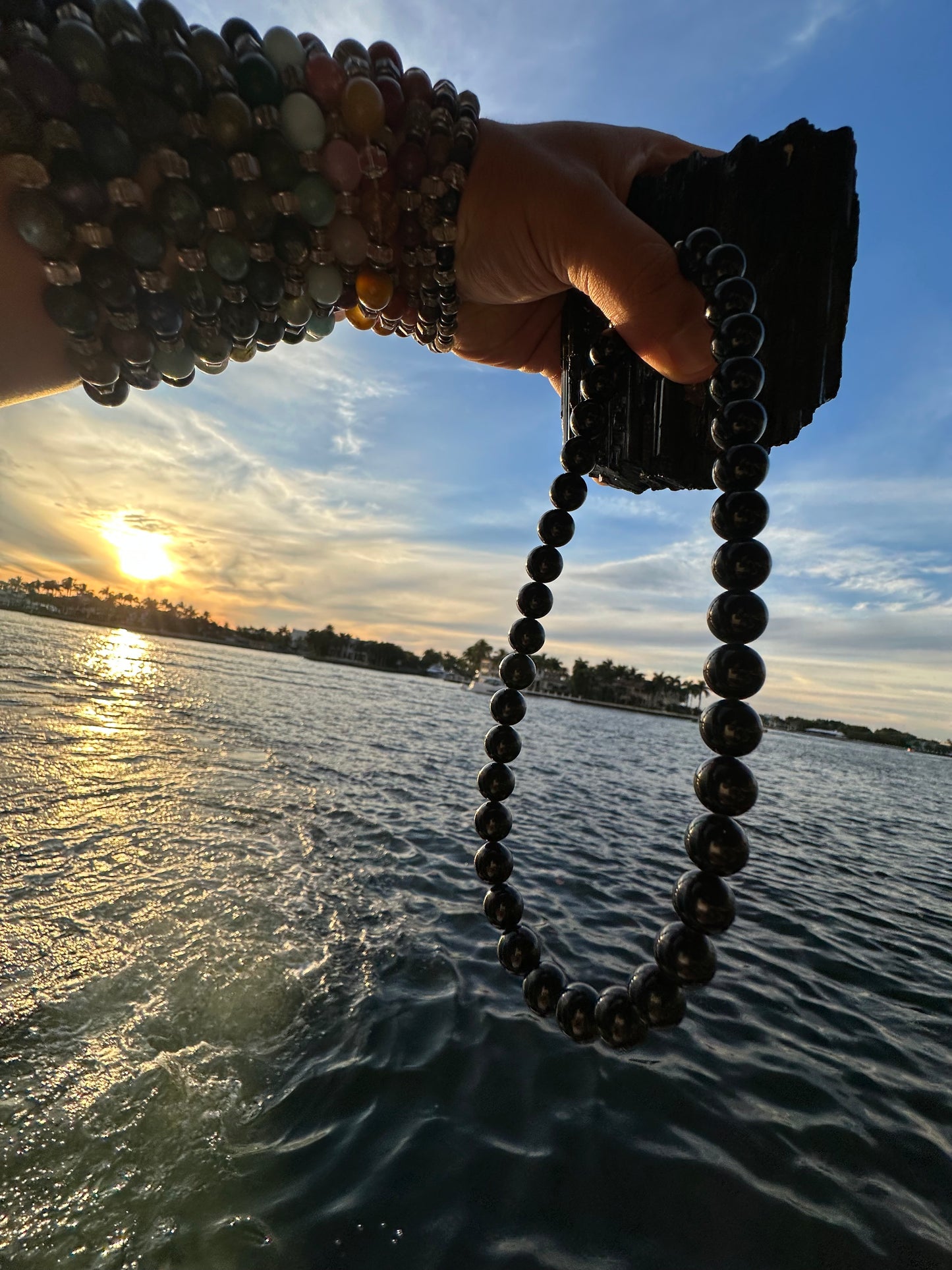 Black Tourmaline Protection Necklace - World's Best Quality & Made To Last (12MM)