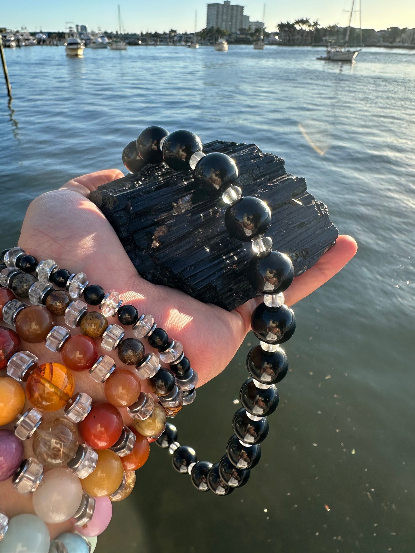 Black Tourmaline Protection Necklace - World's Best Quality & Made To Last (18MM)