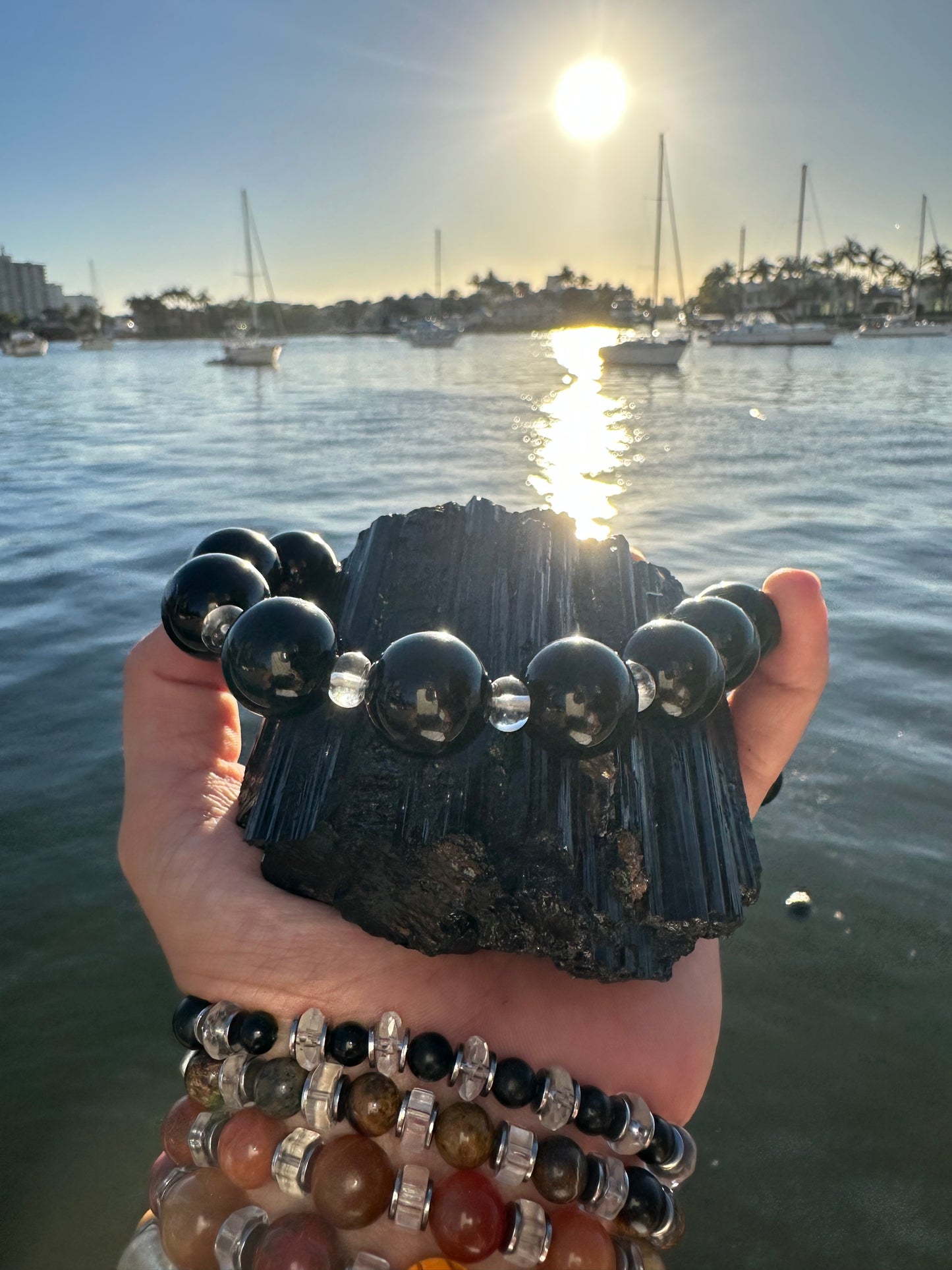 Black Tourmaline Protection Necklace - World's Best Quality & Made To Last (18MM)