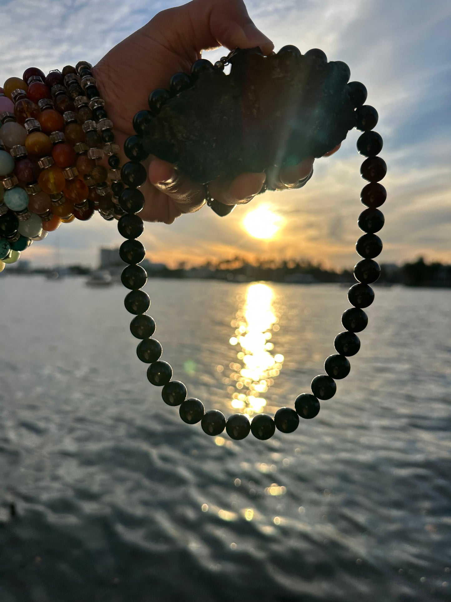 Black Tourmaline Protection Necklace - World's Best Quality & Made To Last (12MM)