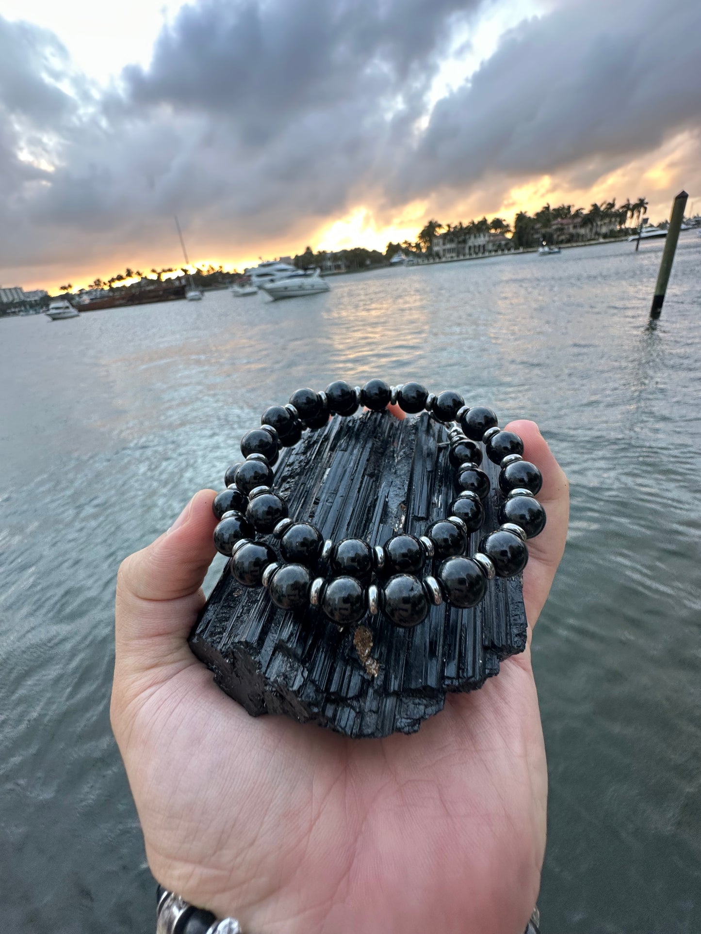 Black Tourmaline Protection Necklace - World's Best Quality & Made To Last (10MM)