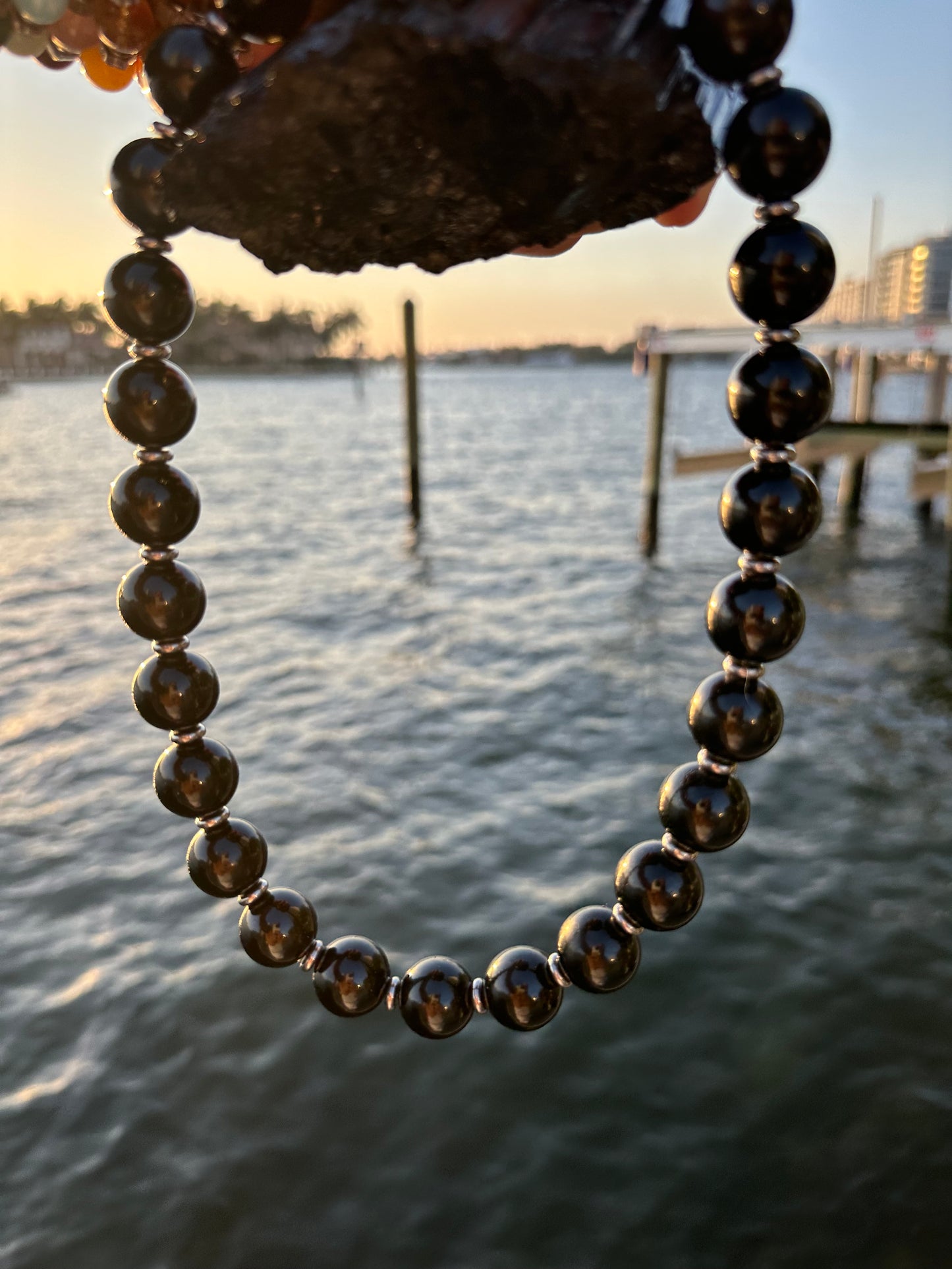 Black Tourmaline Protection Necklace - World's Best Quality & Made To Last (18MM)