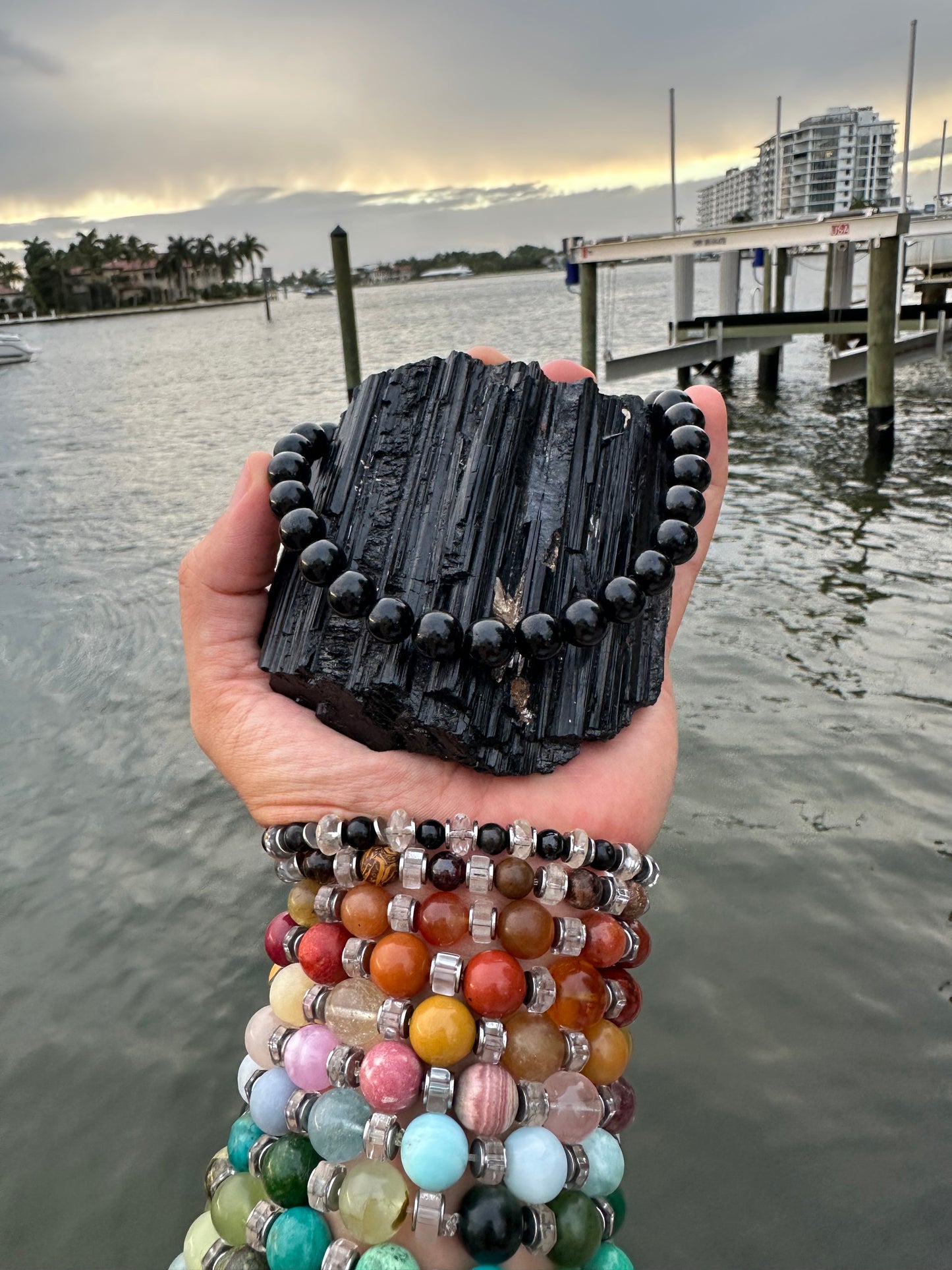 Black Tourmaline Protection Necklace - World's Best Quality & Made To Last (10MM)