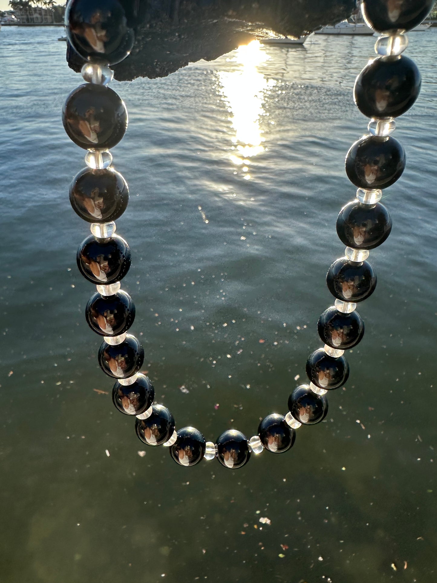 Black Tourmaline Protection Necklace - World's Best Quality & Made To Last (18MM)