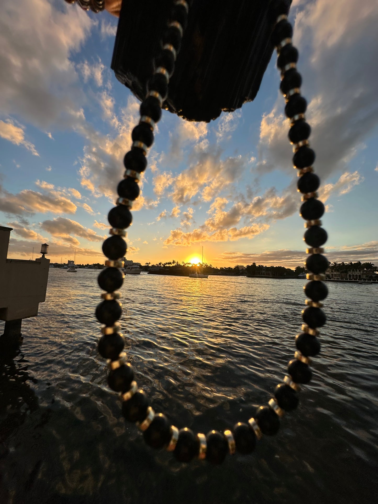 Black Tourmaline Protection Necklace - World's Best Quality & Made To Last (8MM)