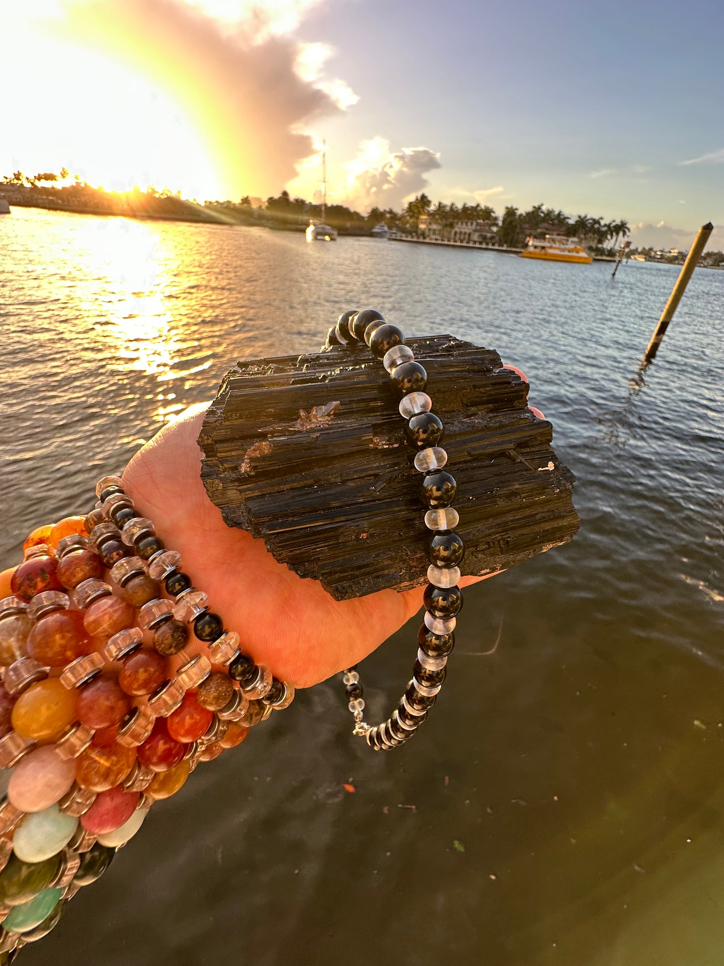 Black Tourmaline Protection Necklace - World's Best Quality & Made To Last (10MM)