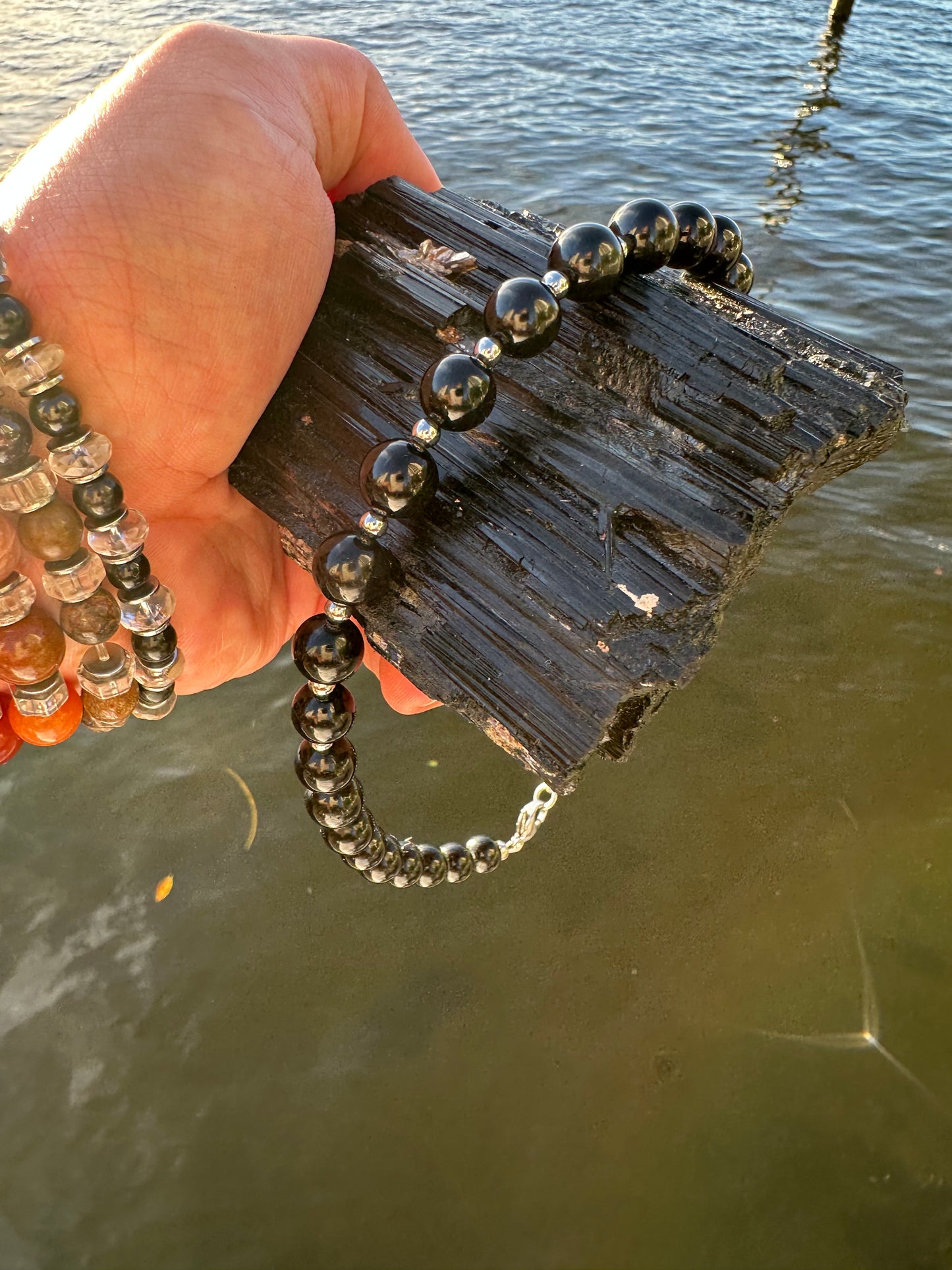 Black Tourmaline Protection Necklace - World's Best Quality & Made To Last (10MM)