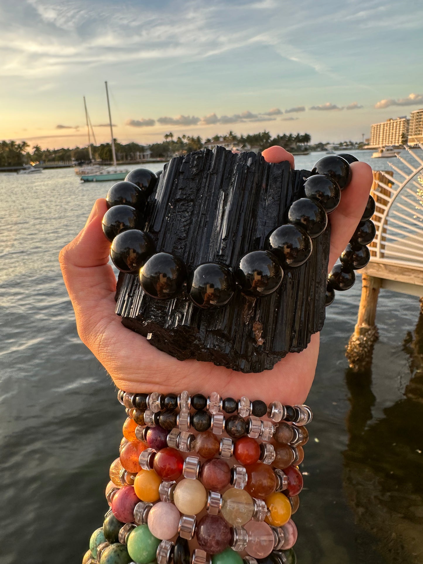 Black Tourmaline Protection Necklace - World's Best Quality & Made To Last (18MM)