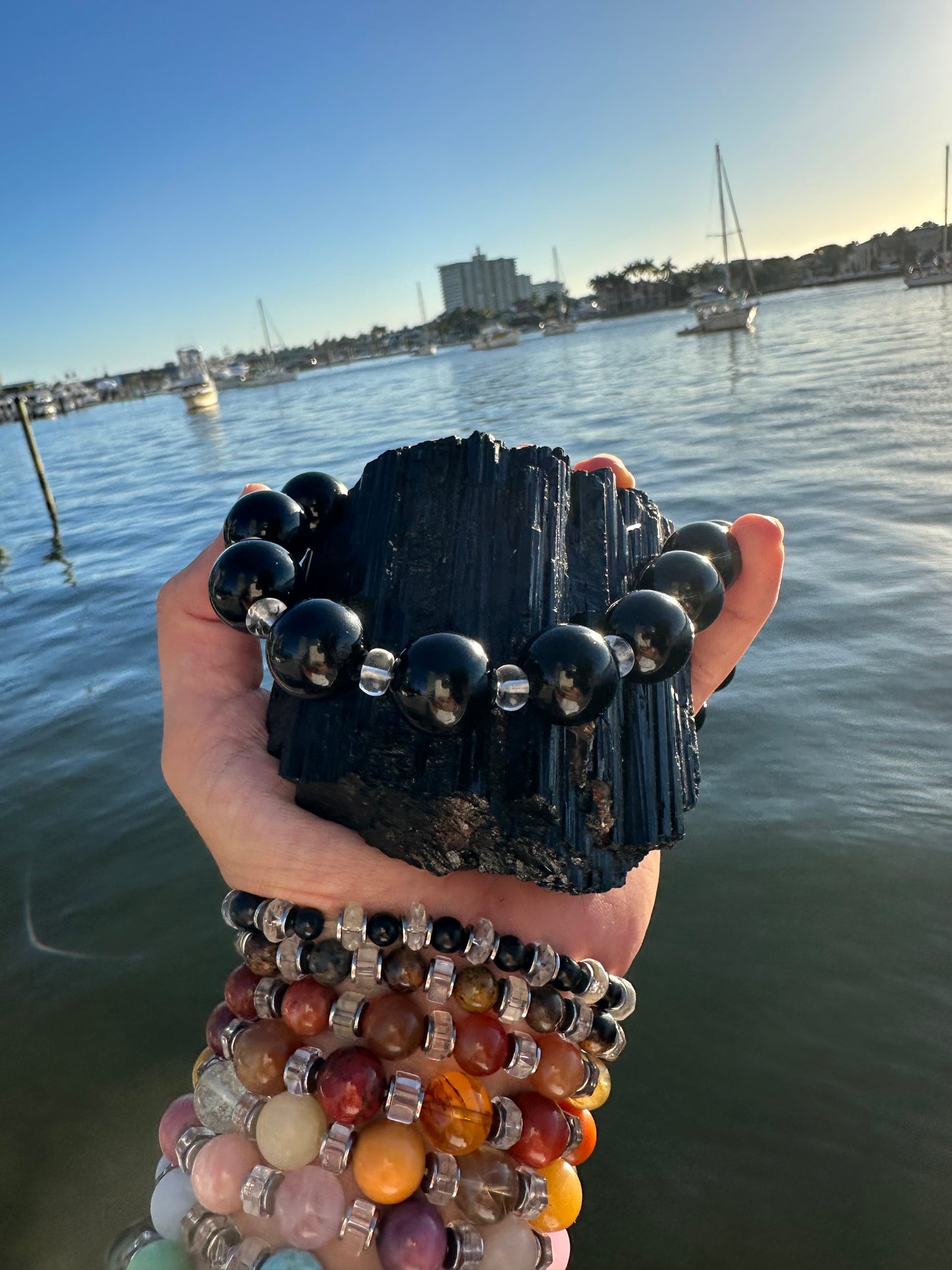 Black Tourmaline Protection Necklace - World's Best Quality & Made To Last (18MM)