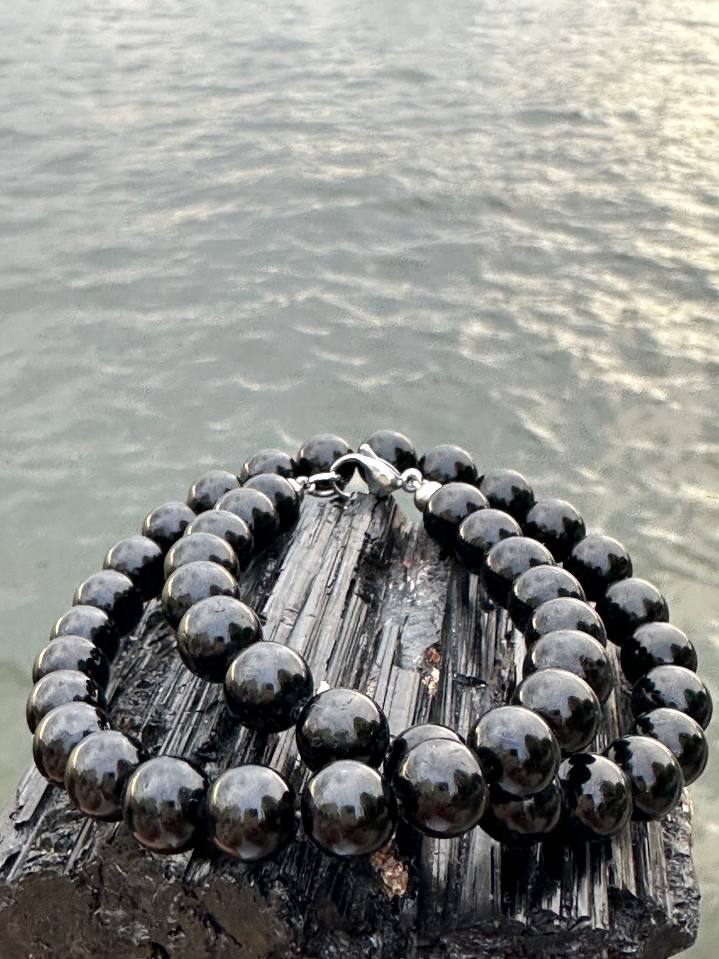 Black Tourmaline Protection Necklace - World's Best Quality & Made To Last (10MM)