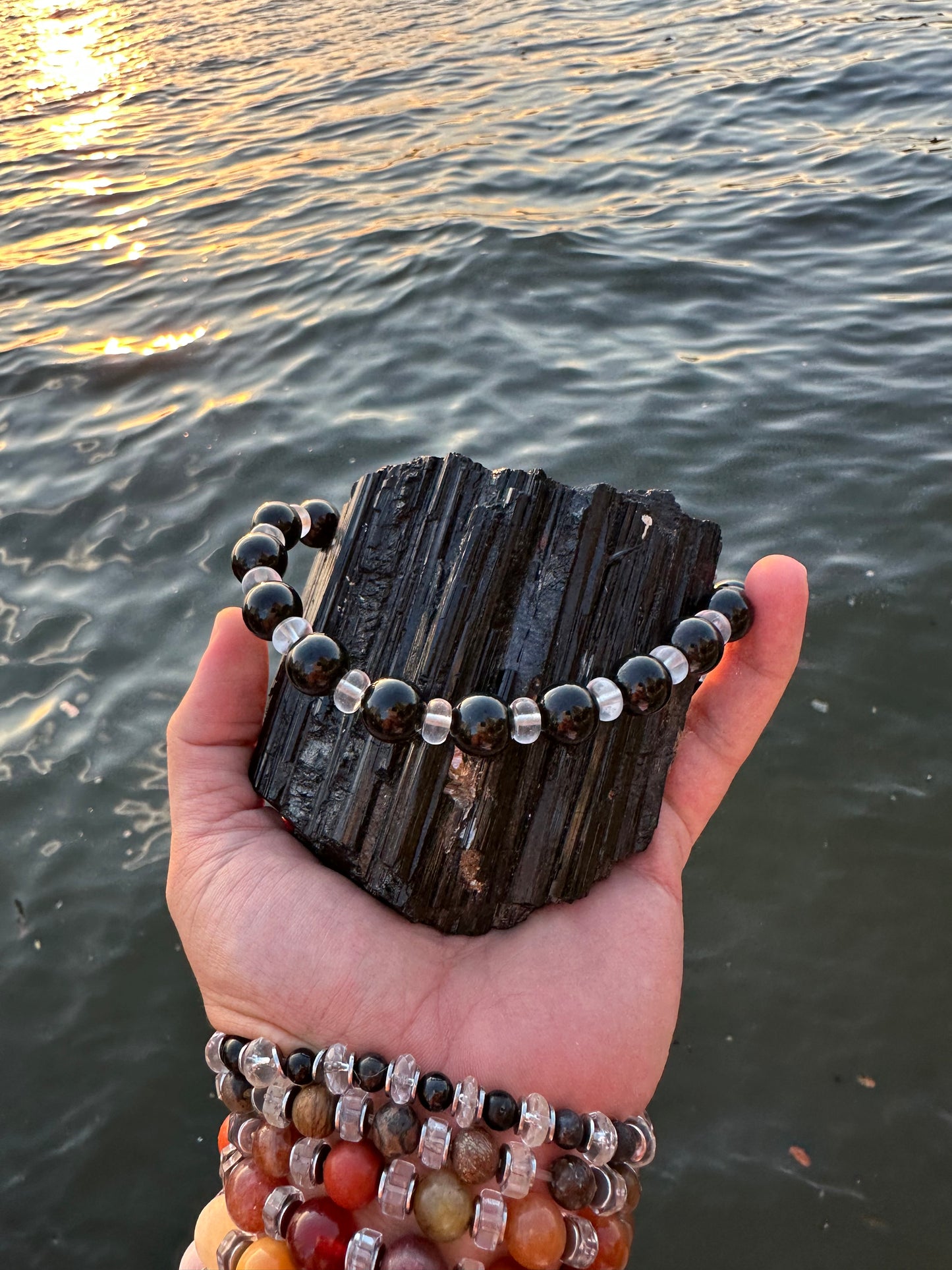 Black Tourmaline Protection Necklace - World's Best Quality & Made To Last (12MM)