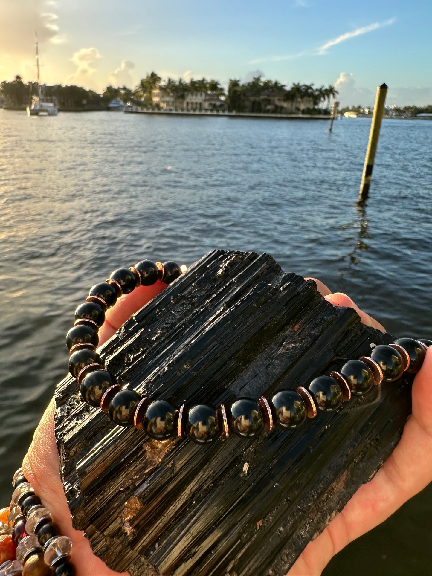 Black Tourmaline Protection Necklace - World's Best Quality & Made To Last (10MM)