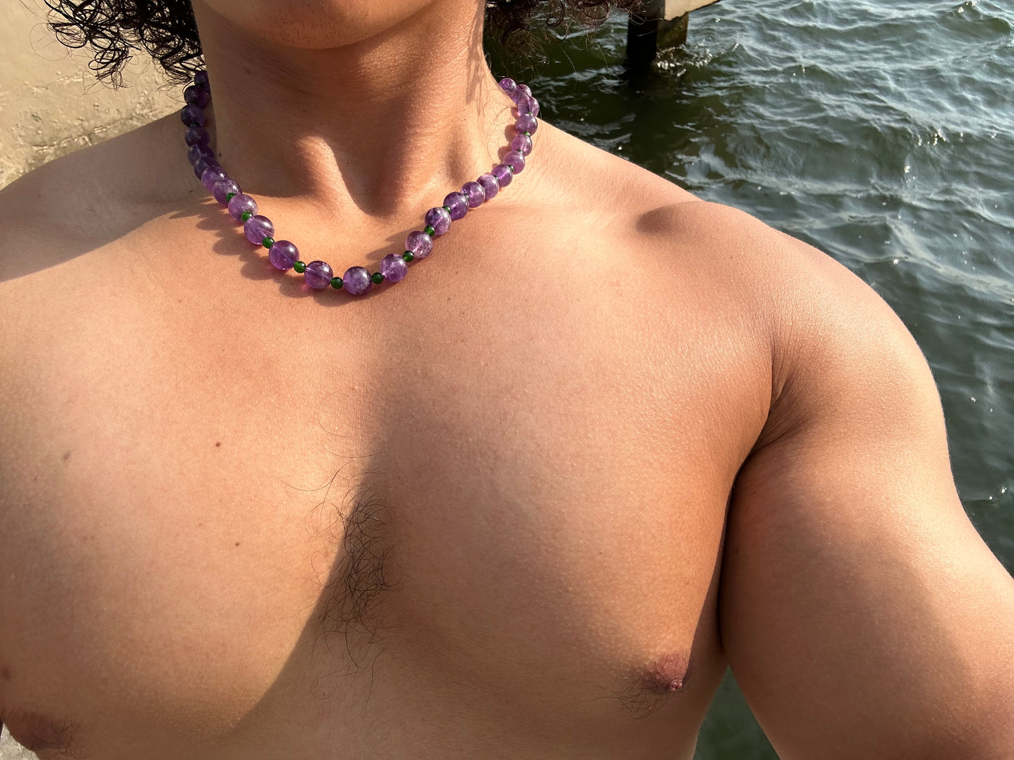 Luxury Amethyst-Jade Pure Gemstone Chain - World's Best Quality & Made To Last