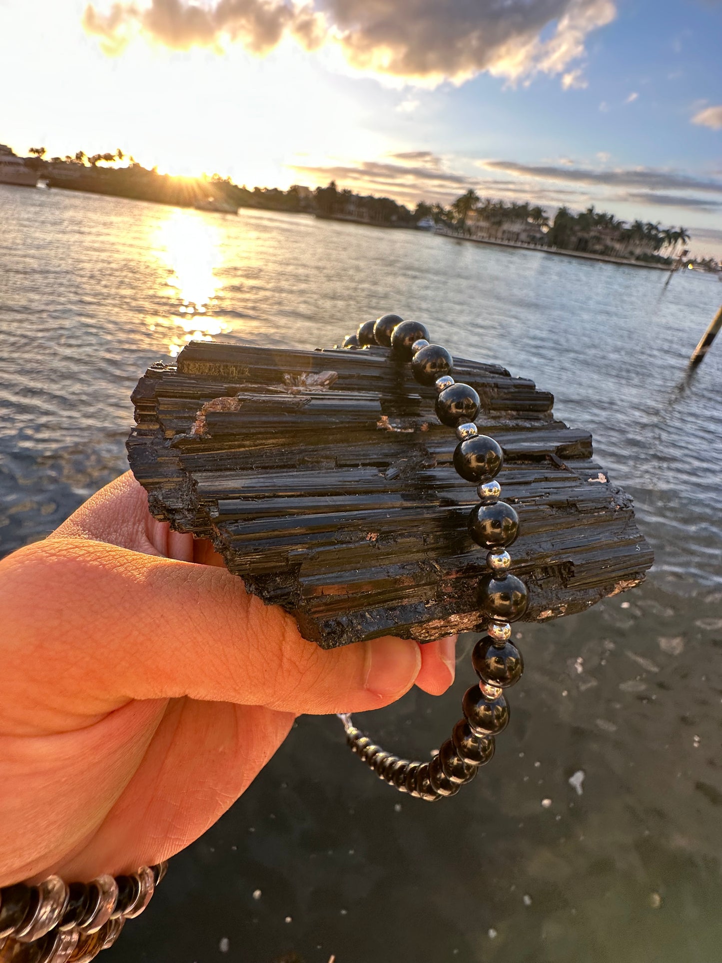 Black Tourmaline Protection Necklace - World's Best Quality & Made To Last (8MM)