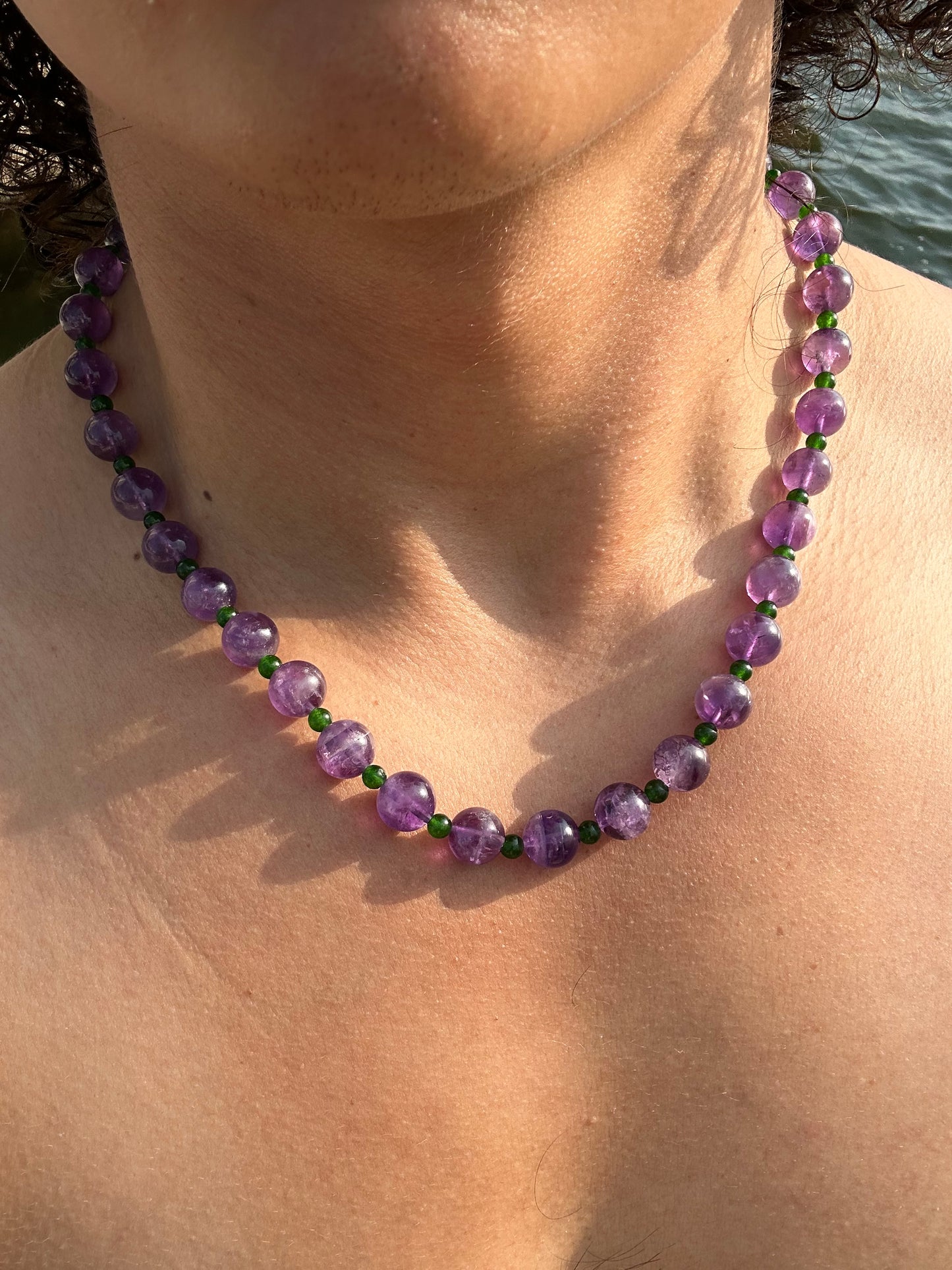 Luxury Amethyst-Jade Pure Gemstone Chain - World's Best Quality & Made To Last