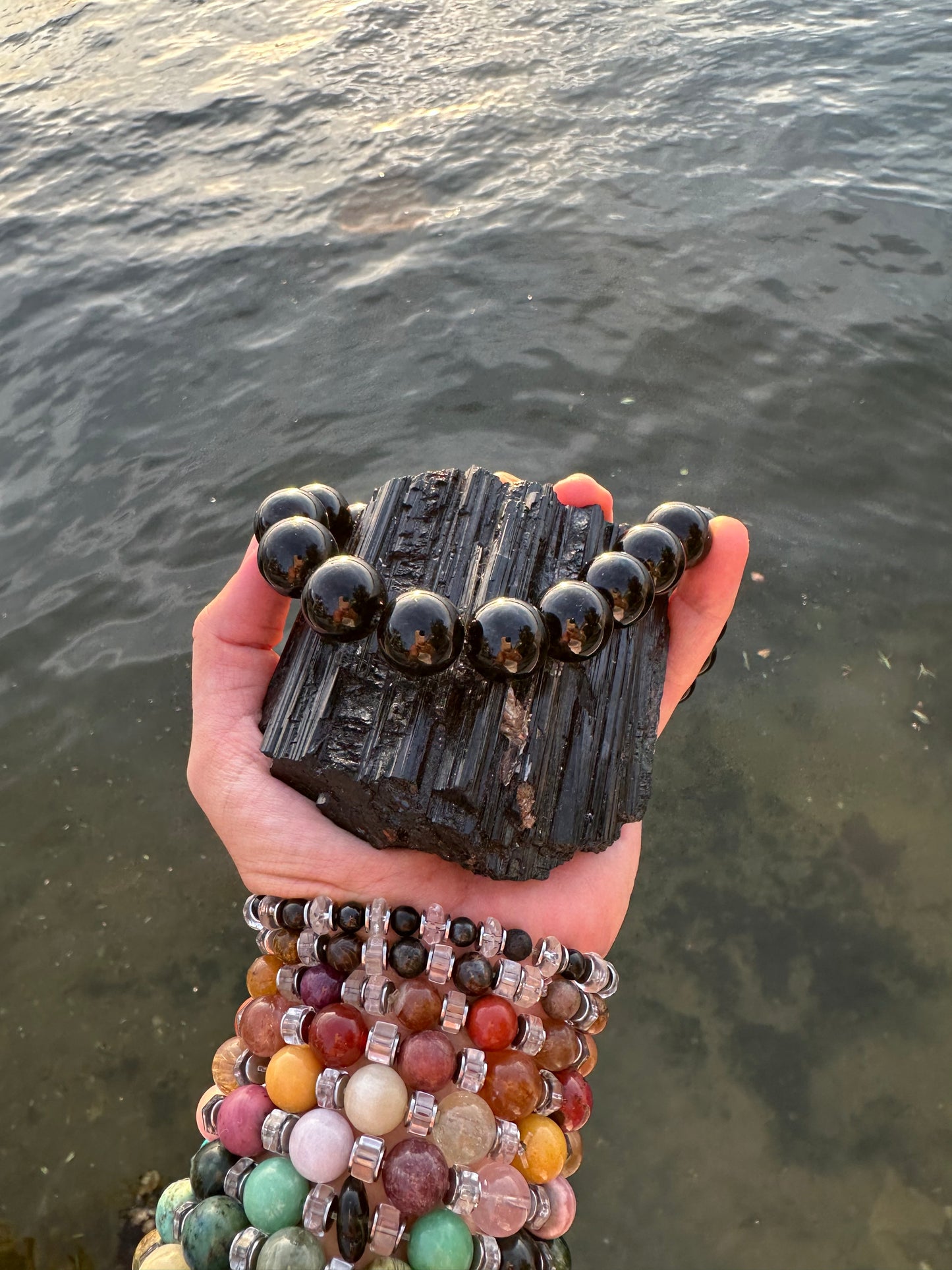 Black Tourmaline Protection Necklace - World's Best Quality & Made To Last (18MM)