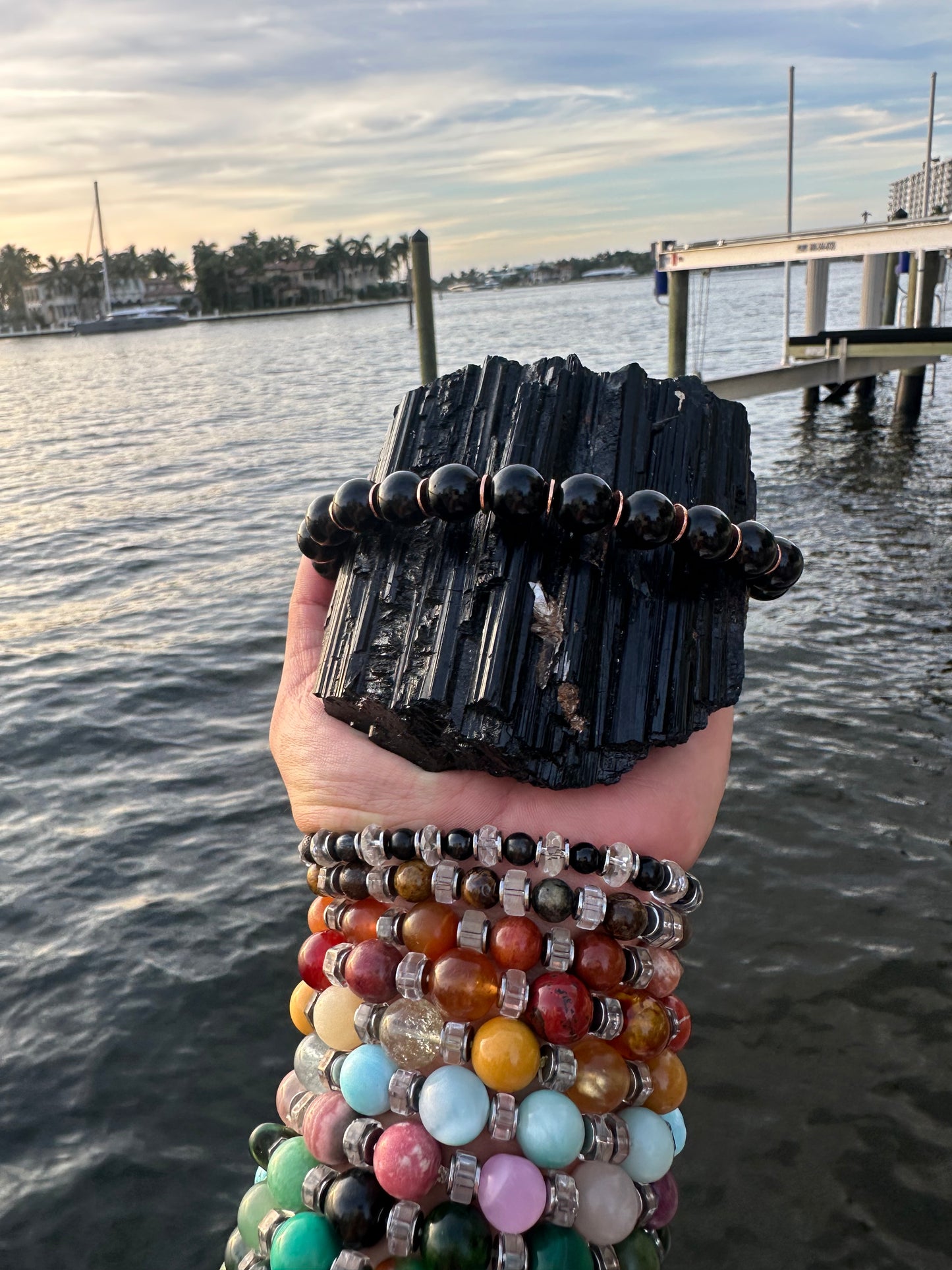 Black Tourmaline Protection Necklace - World's Best Quality & Made To Last (12MM)