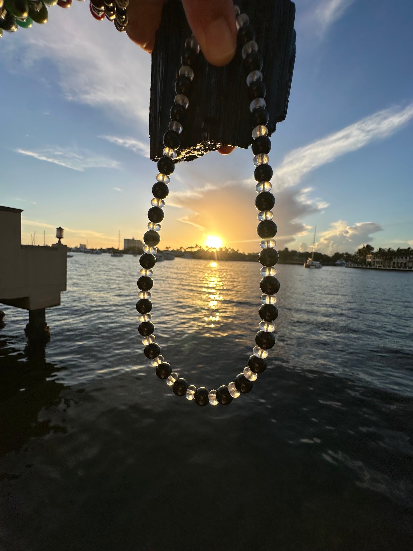 Black Tourmaline Protection Necklace - World's Best Quality & Made To Last (10MM)