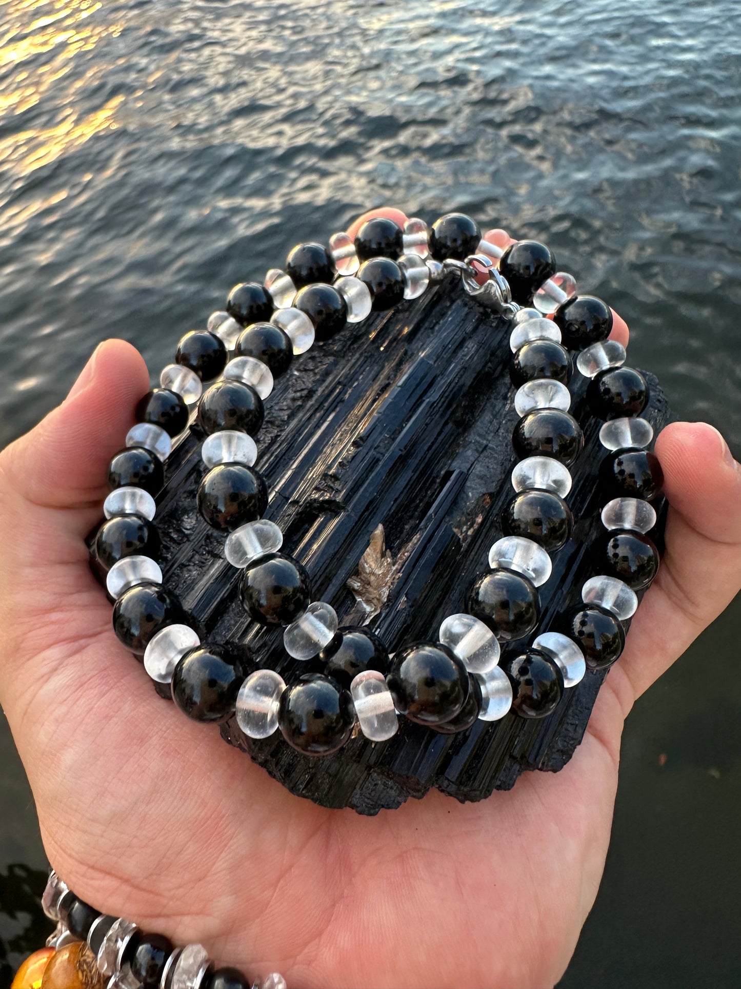 Black Tourmaline Protection Necklace - World's Best Quality & Made To Last (10MM)