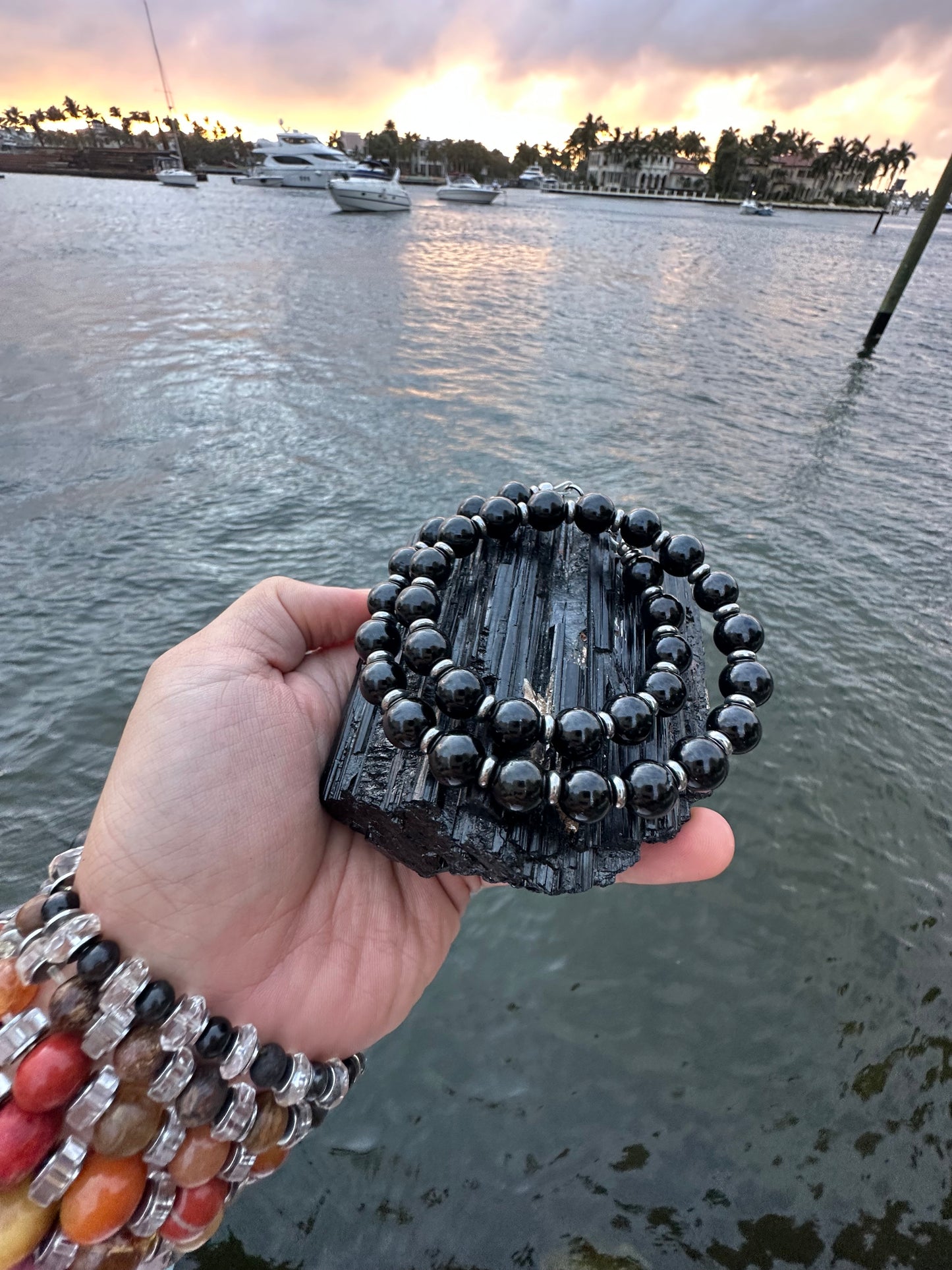 Black Tourmaline Protection Necklace - World's Best Quality & Made To Last (10MM)