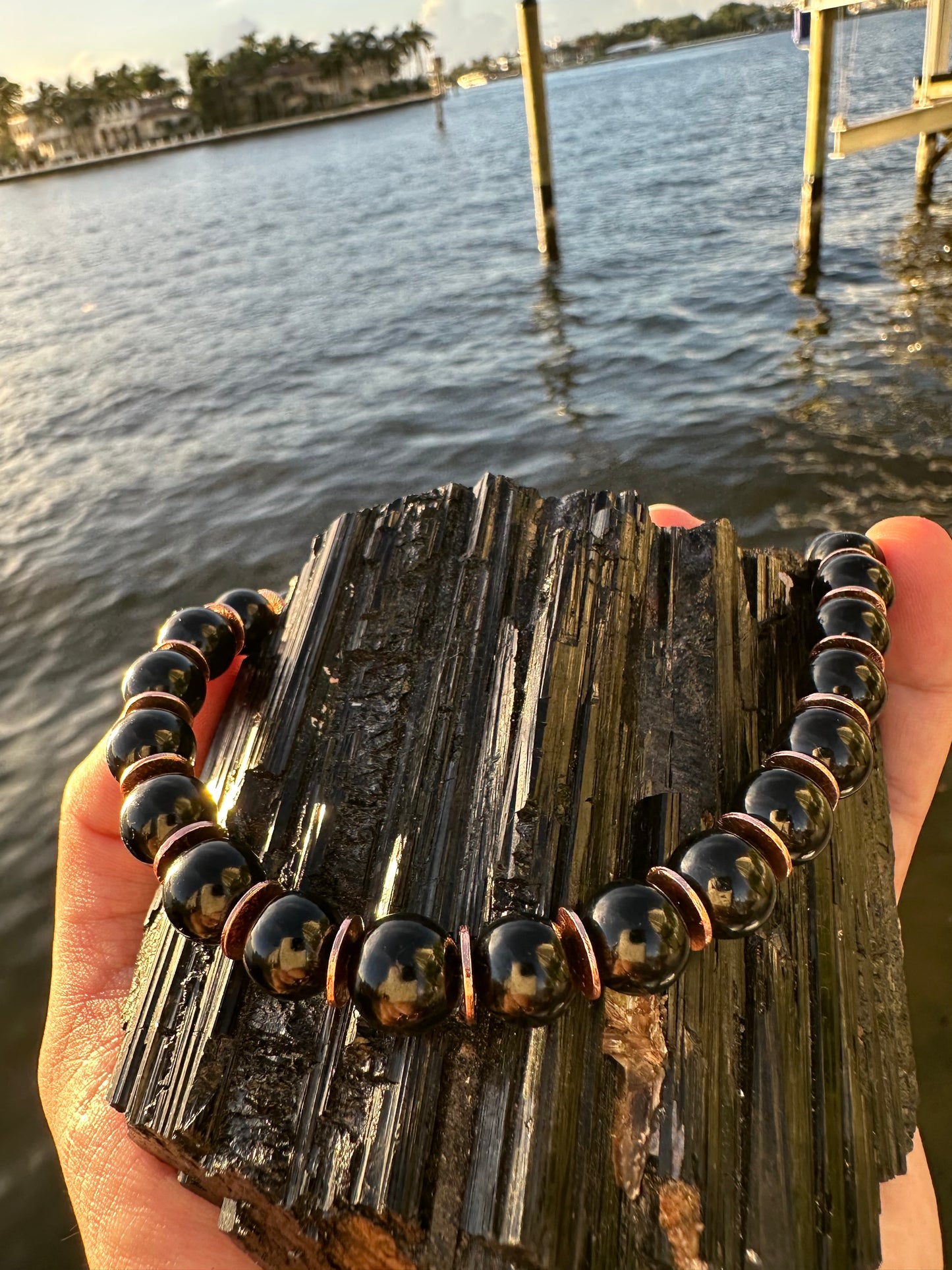 Black Tourmaline Protection Necklace - World's Best Quality & Made To Last (10MM)