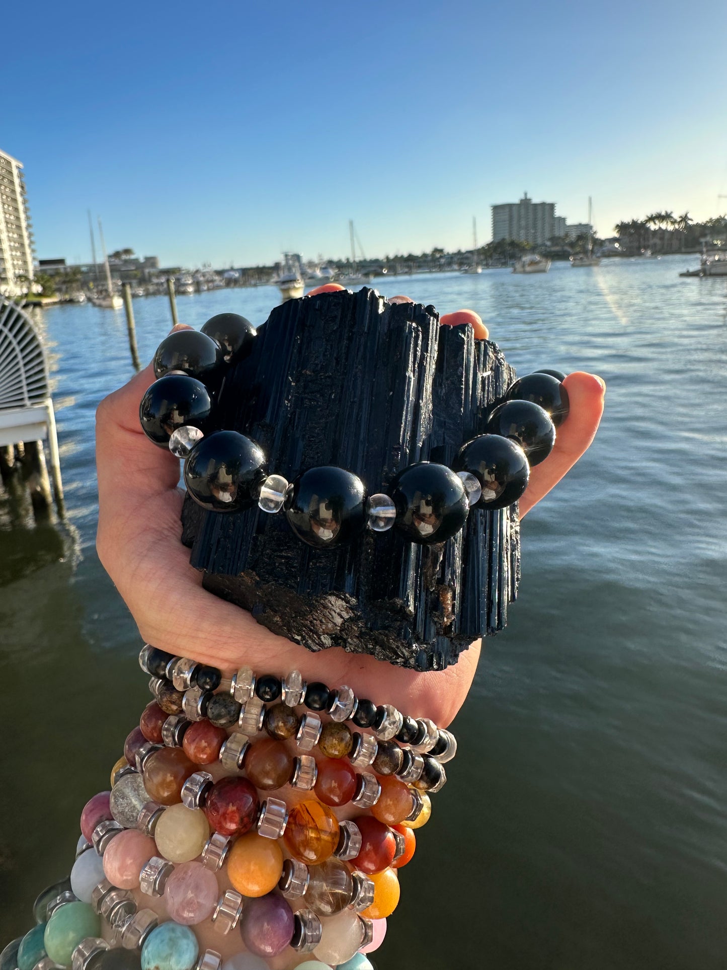 Black Tourmaline Protection Necklace - World's Best Quality & Made To Last (18MM)