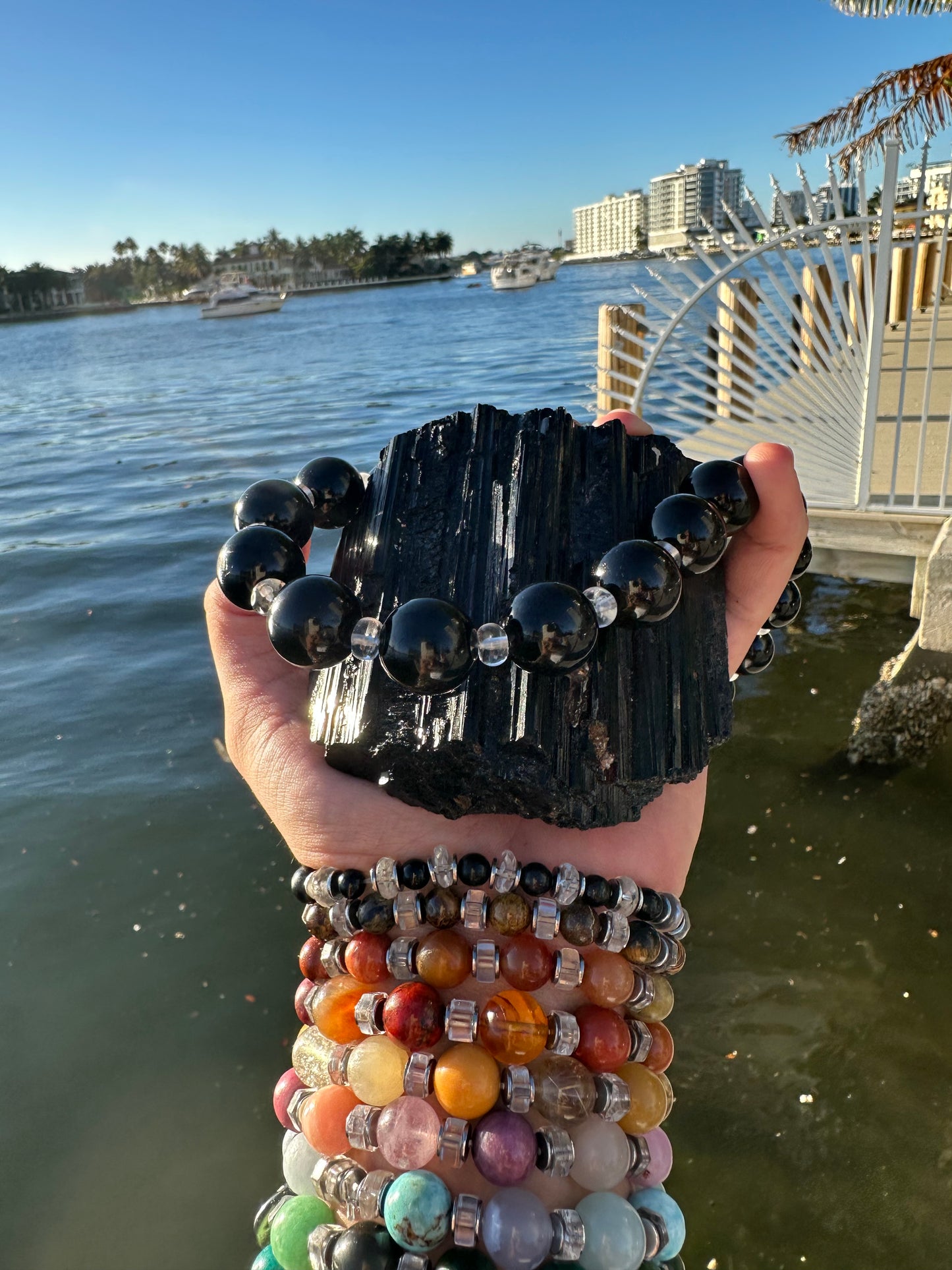 Black Tourmaline Protection Necklace - World's Best Quality & Made To Last (18MM)