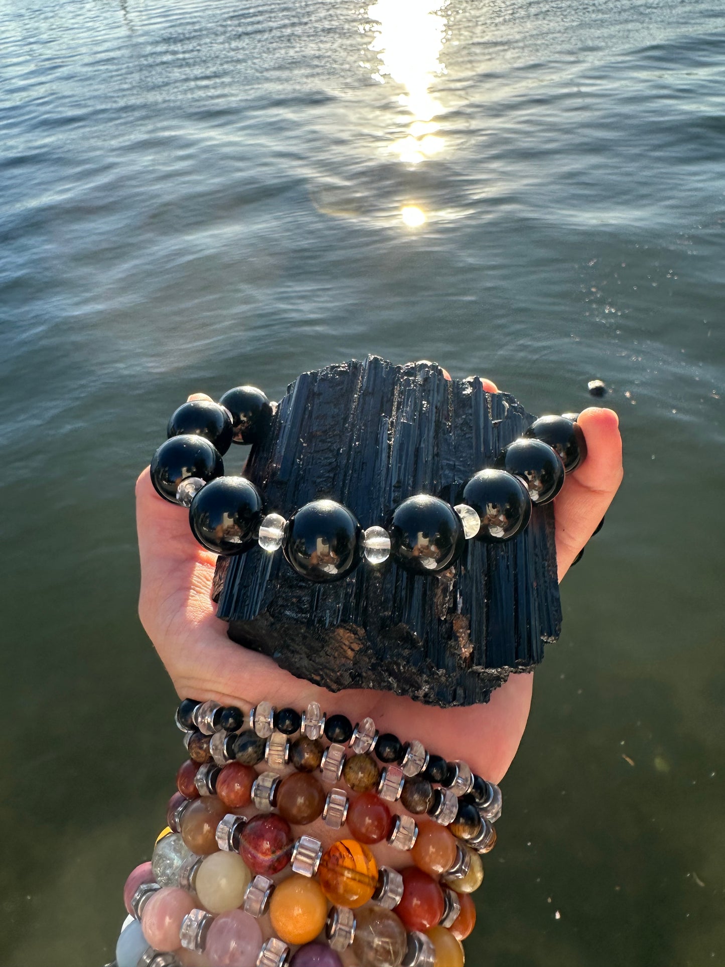 Black Tourmaline Protection Necklace - World's Best Quality & Made To Last (18MM)