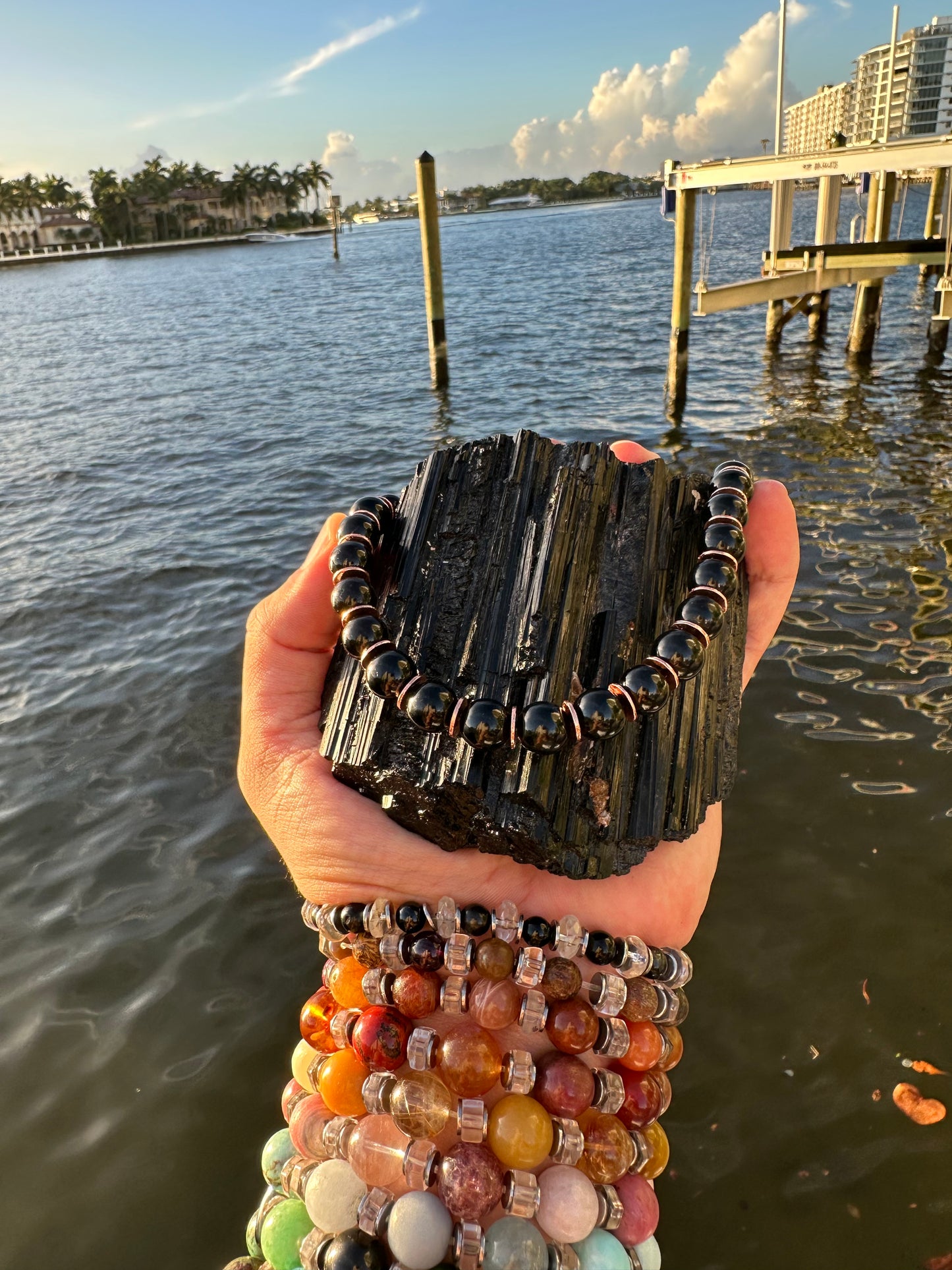 Black Tourmaline Protection Necklace - World's Best Quality & Made To Last (10MM)