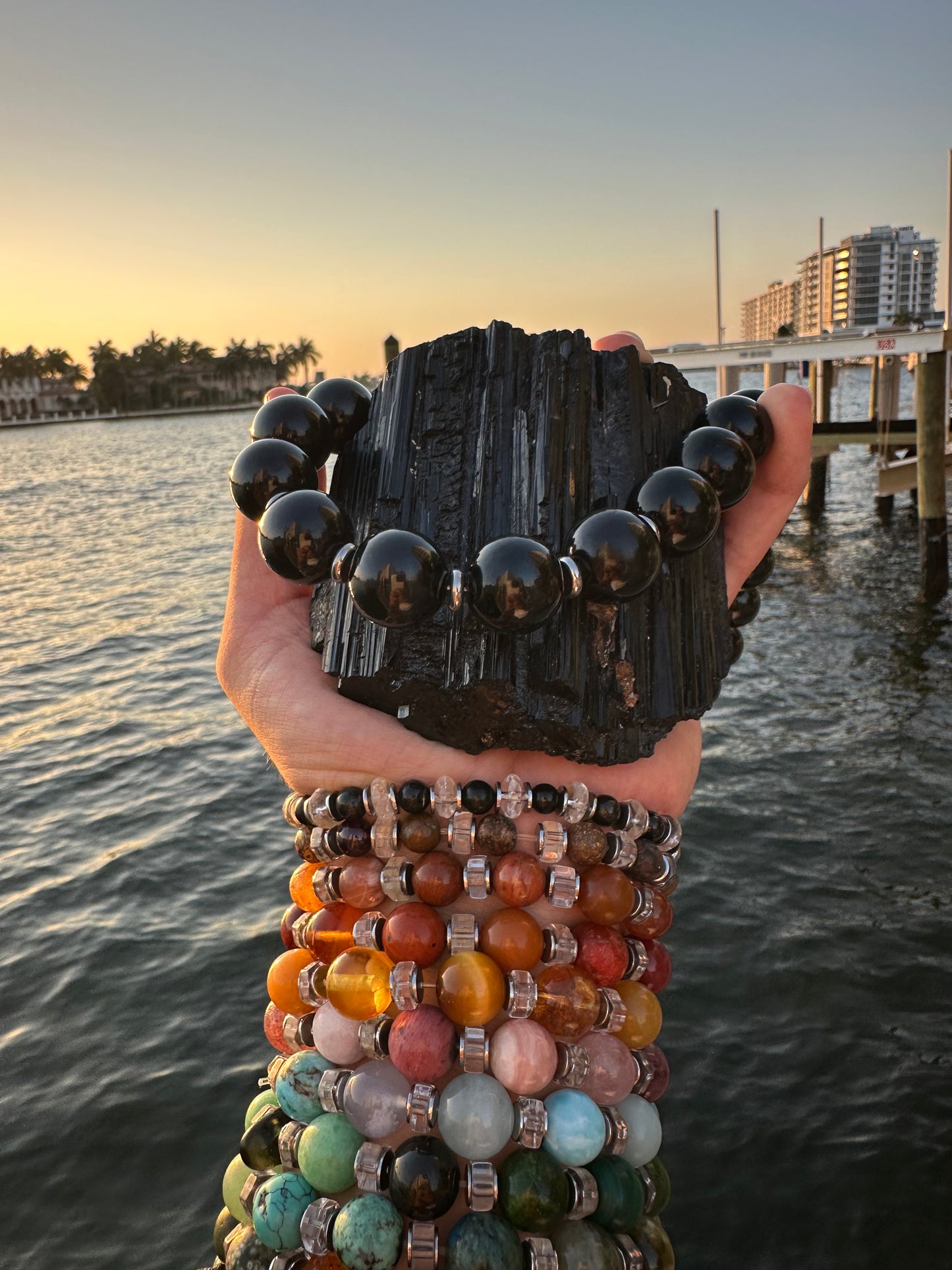 Black Tourmaline Protection Necklace - World's Best Quality & Made To Last (18MM)
